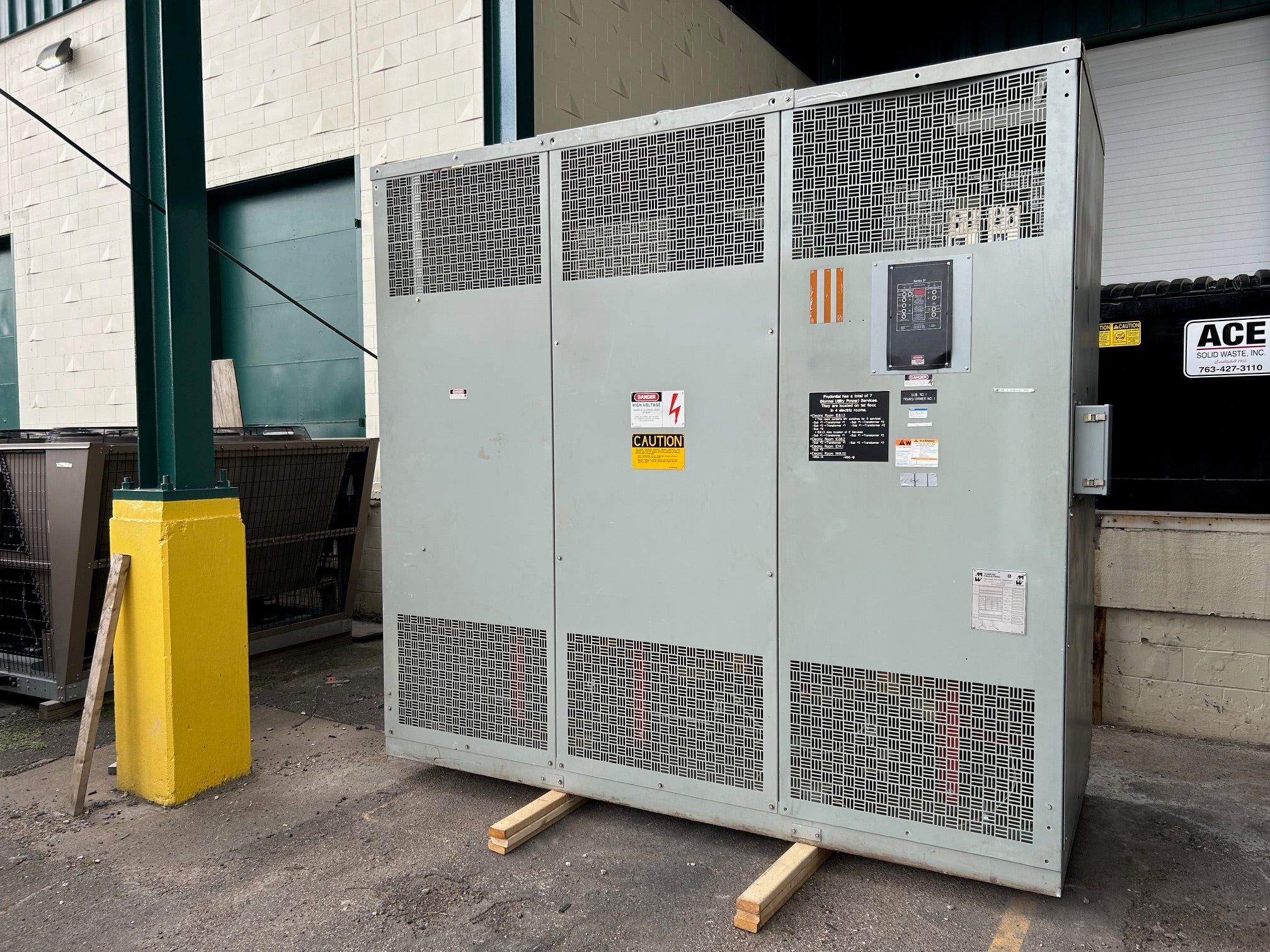 Hammond Transformer 143152 2500/3333KVA 60Hz 3Ph Used