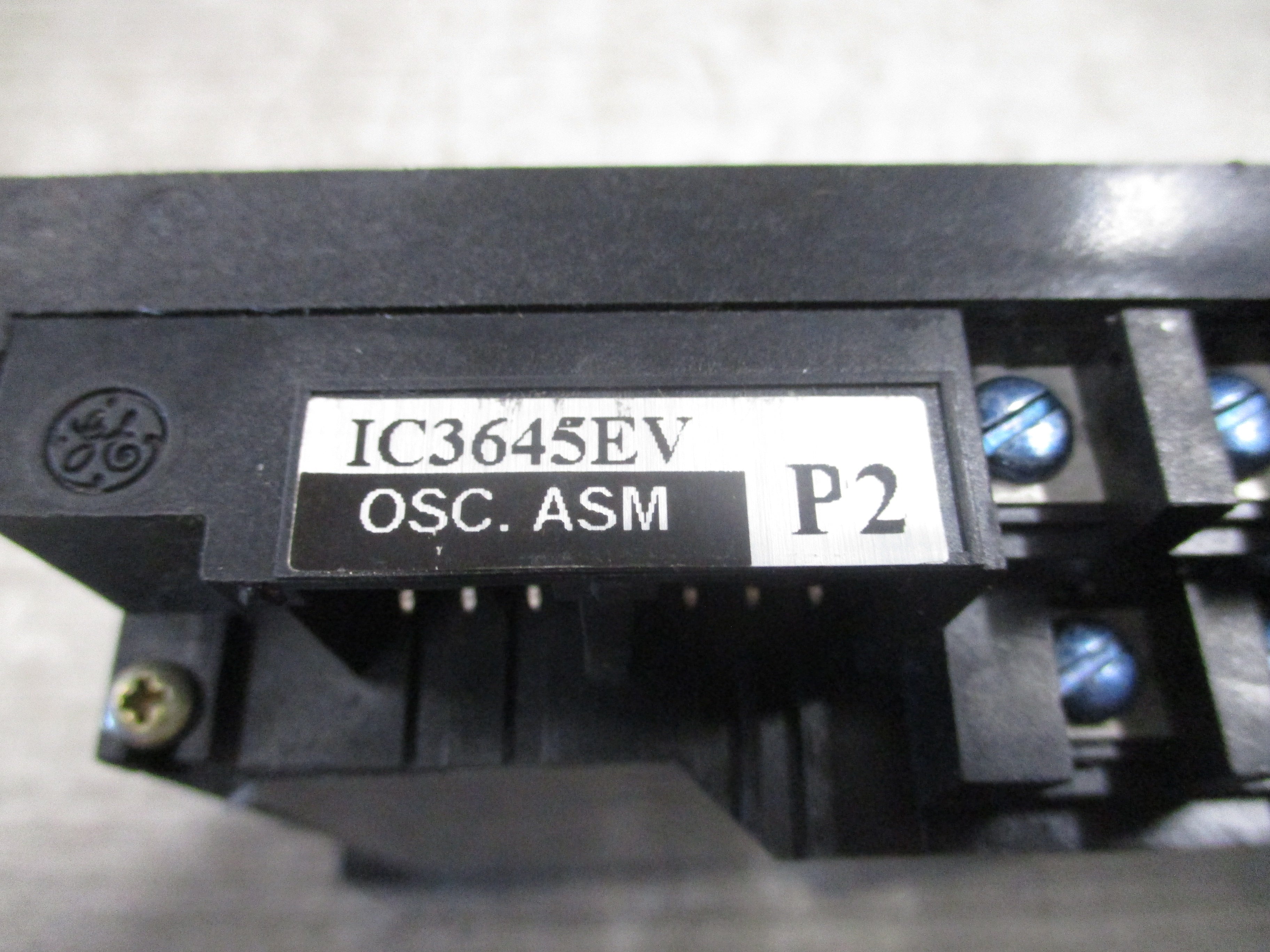 GE Oscillator Assembly IC3645EV Used