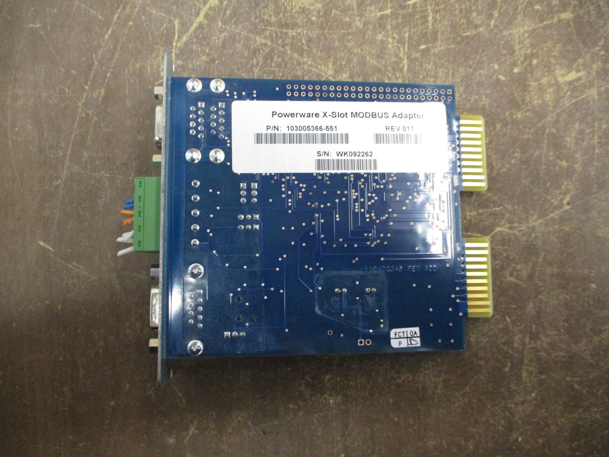 Eaton Powerware X-Slot MODBUS Adapter 103005366-551 Rev. 011 Used