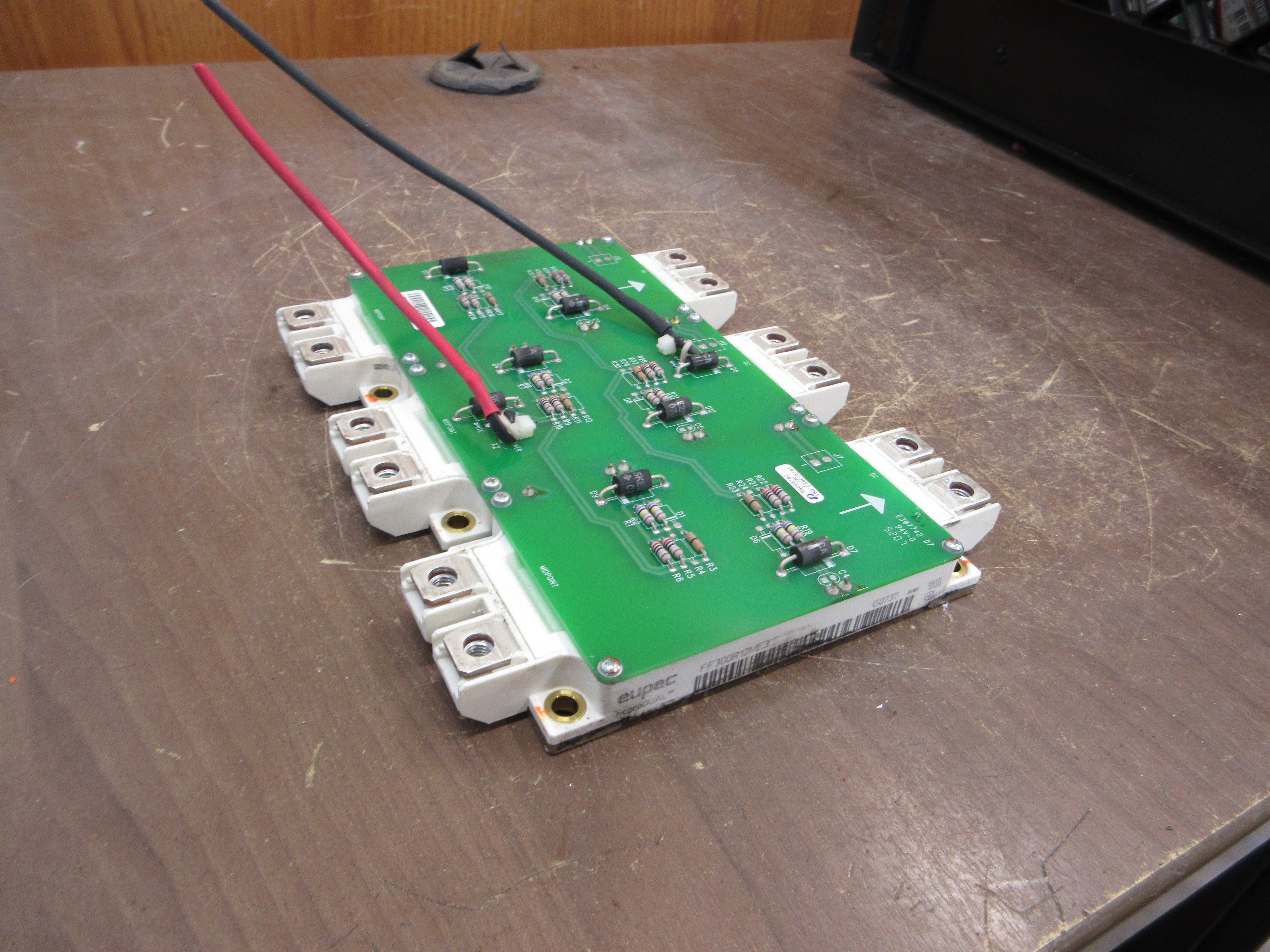 Eupec IGBT Assembly 101073853.001 Rev. 1 (3) FF300R12ME3 Modules Used