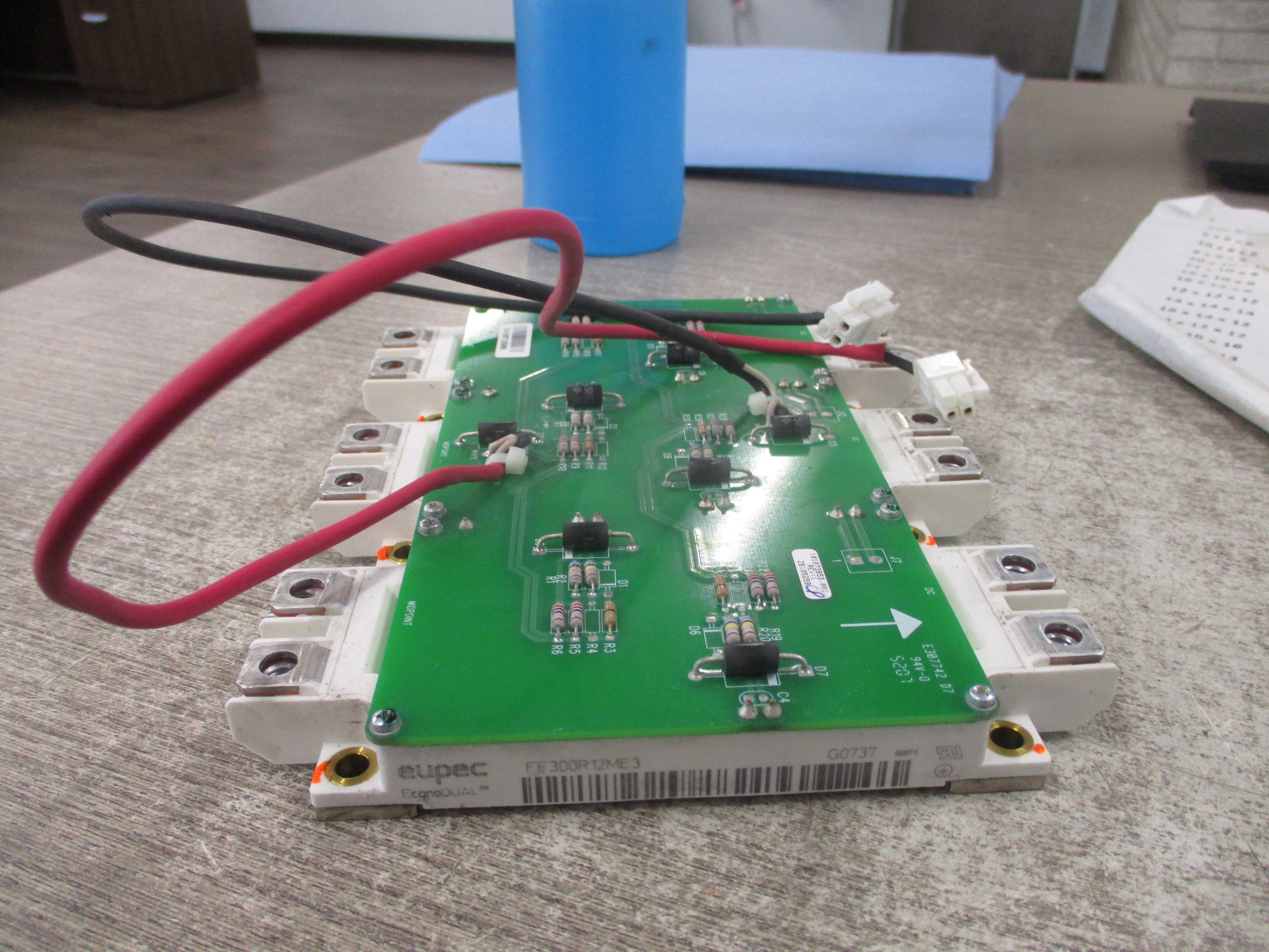 Eupec IGBT Assembly 101073853.001 Rev. 1 (3) FF300R12ME3 Modules Used