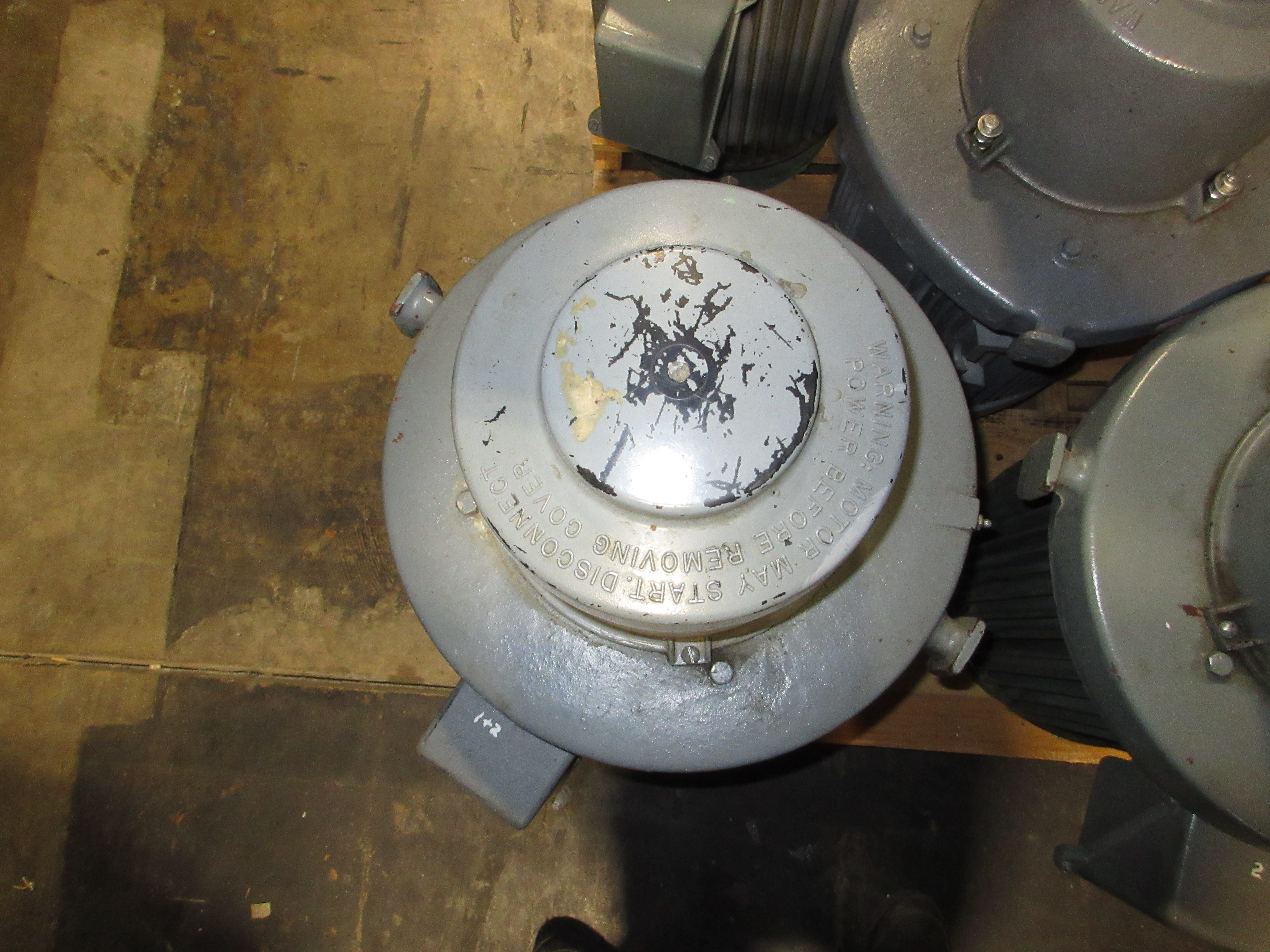 GE Vertical Motor 5K6235XM500B 30HP 1800RPM 230/460V 77/38.5A 3Ph 60Hz Used