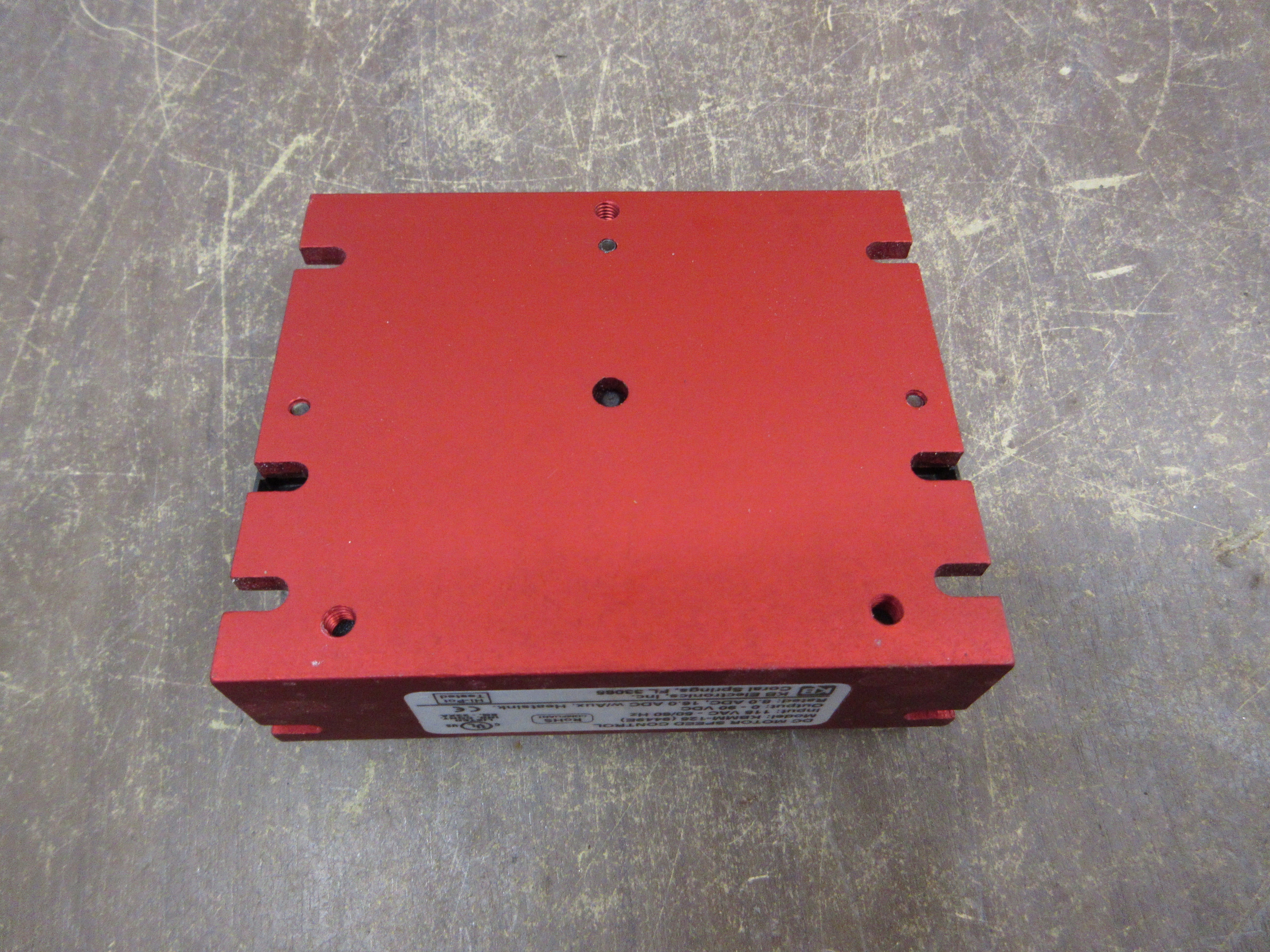 KB Electronics DC Motor Speed Control KBMM-125 (9449E) Output: 0-90VDC Used