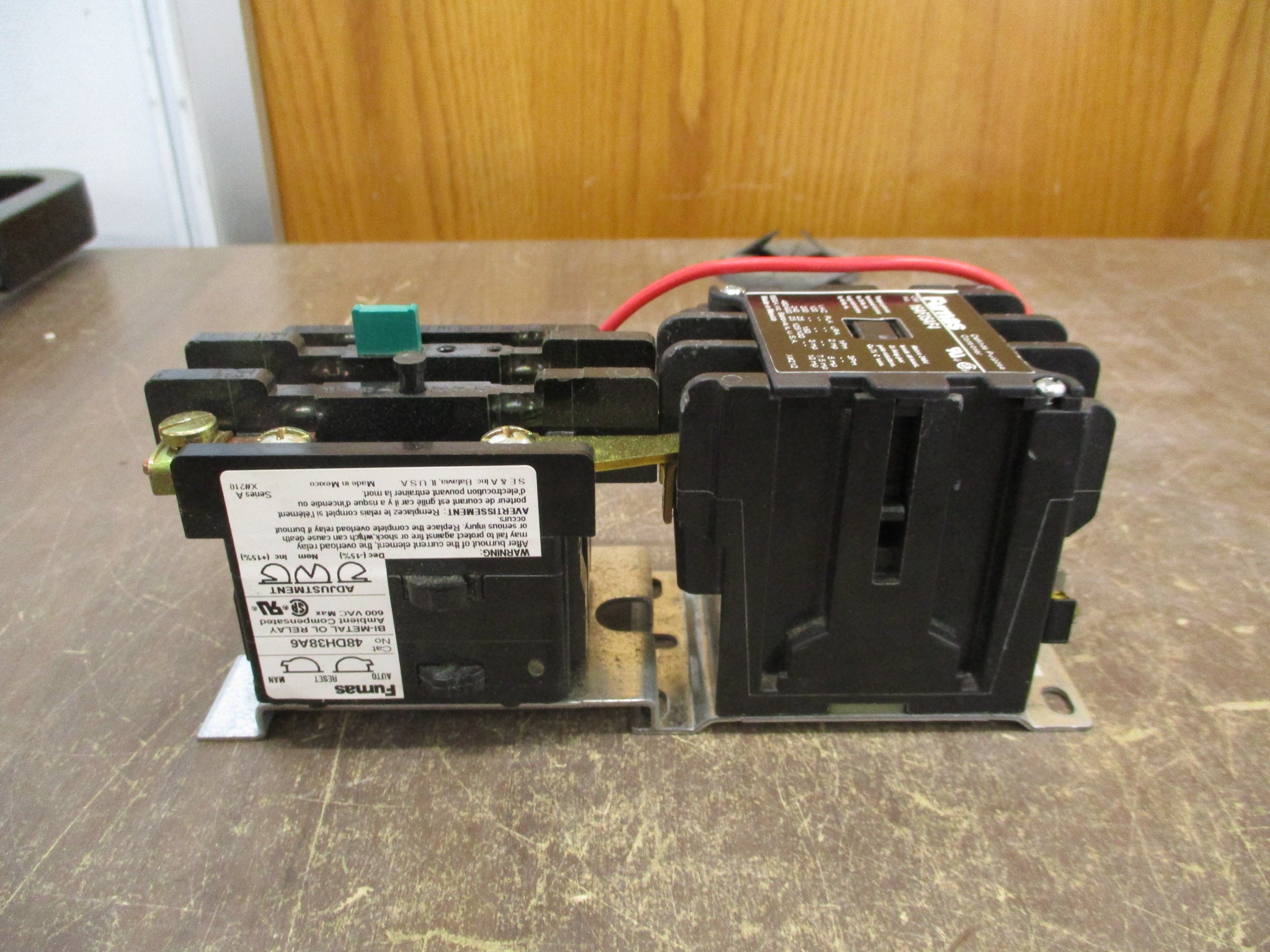 Furnas Definite Purpose Starter 16AF35AF4 120V Coil 25A 3P New Surplus