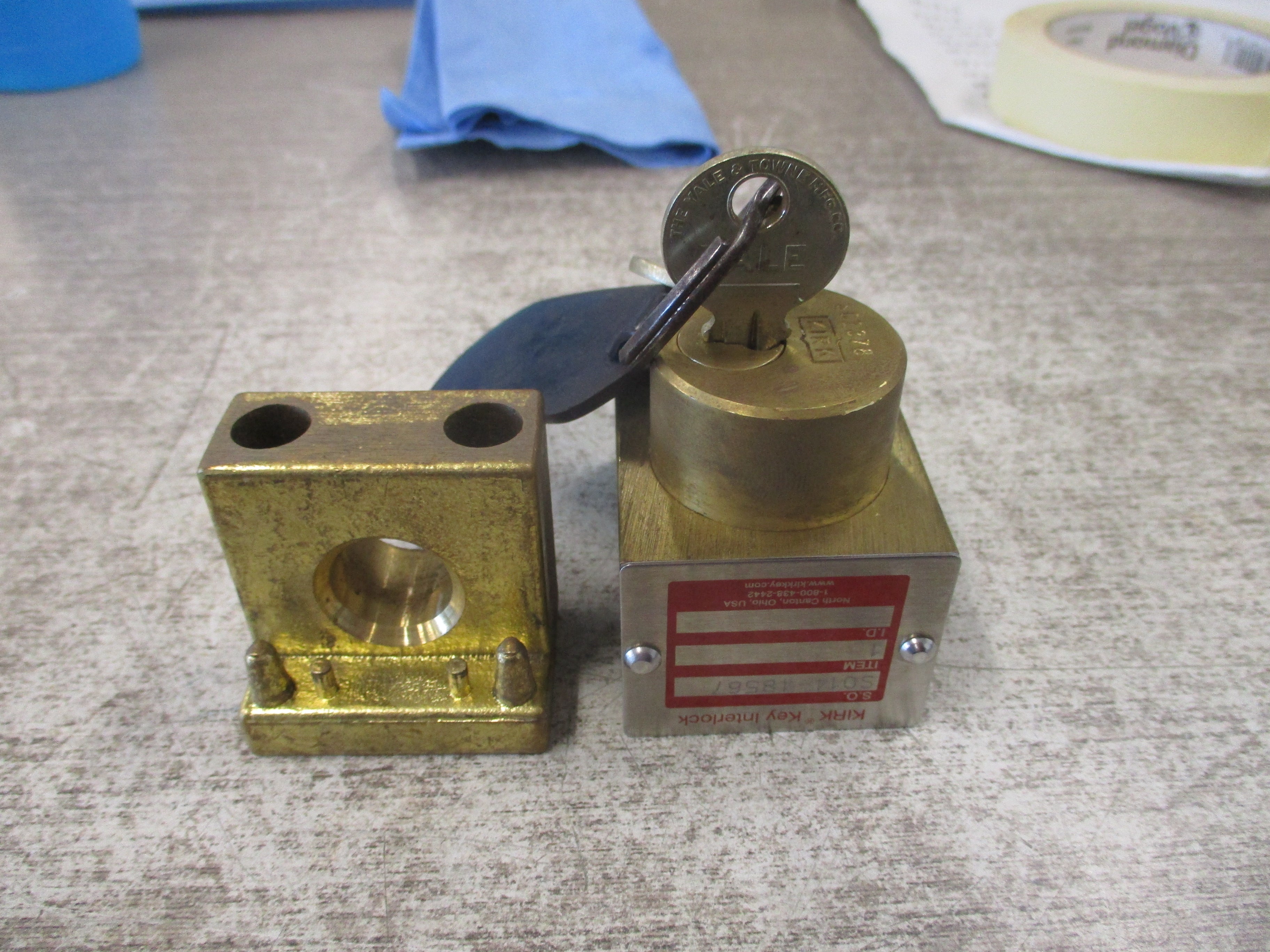 Kirk Key Interlock S014-48567 Used