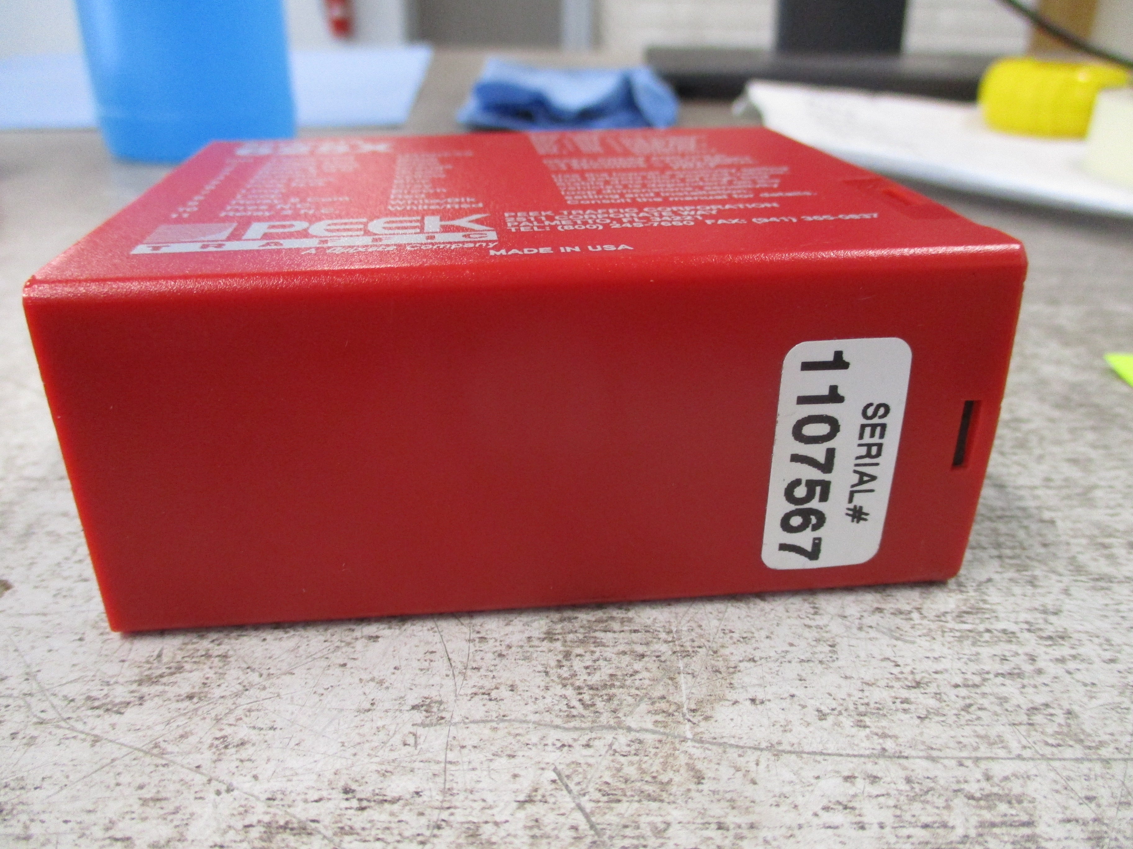 Peek Traffic Sarasota Vehicle Loop Detector 625X Used