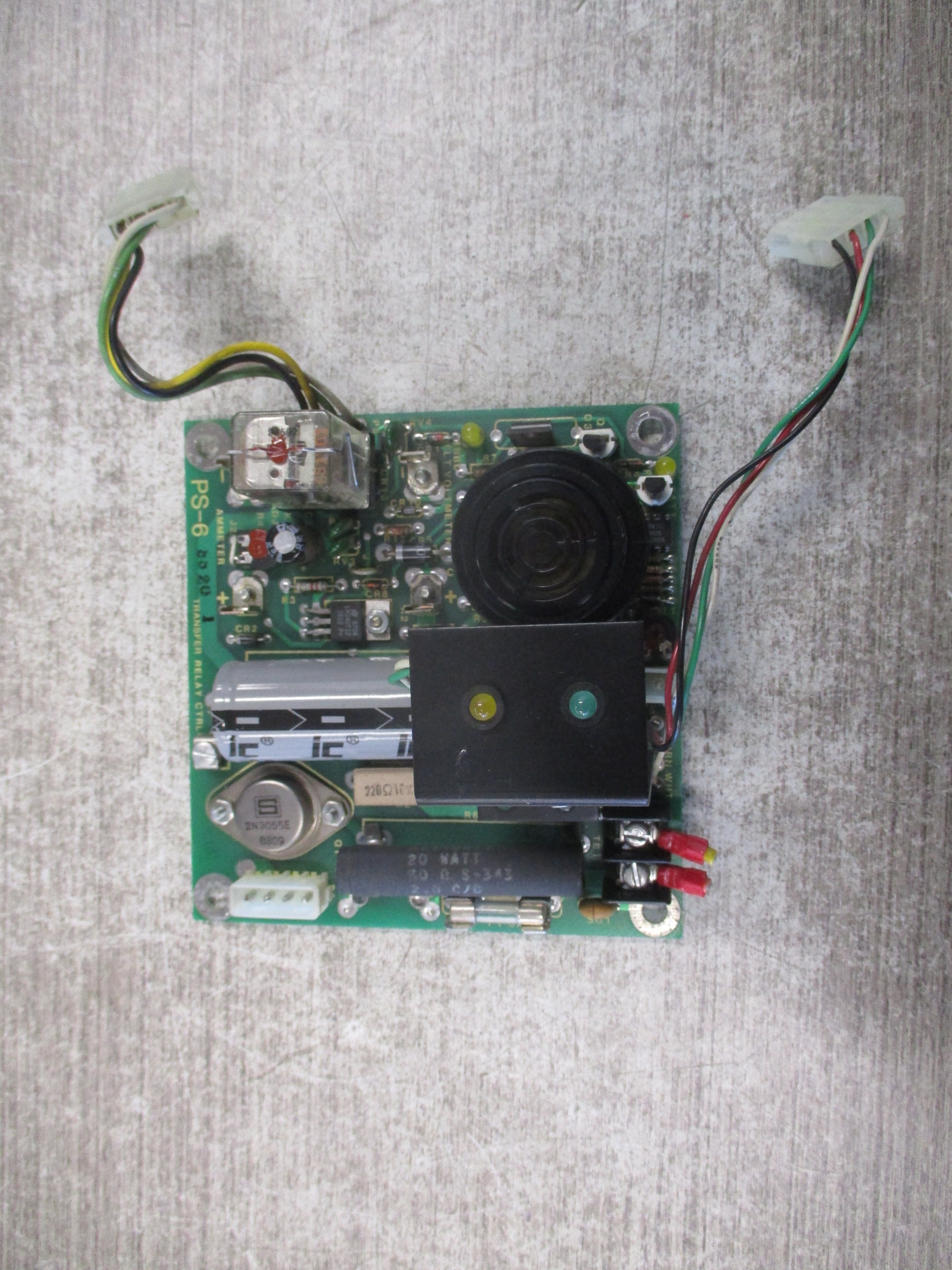 FCI PS-6 Power supply Board 17000041 Rev. F Used