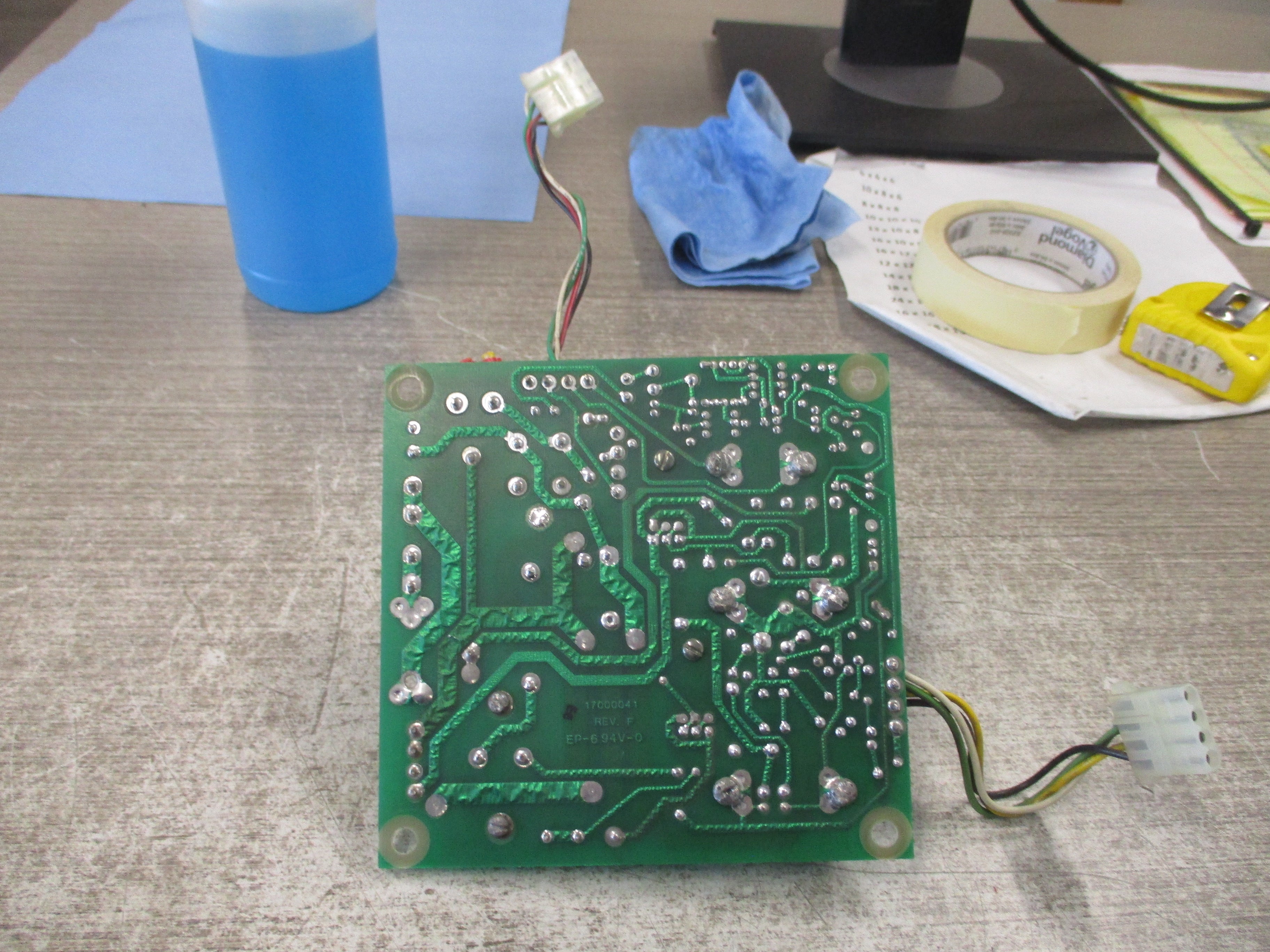 FCI PS-6 Power supply Board 17000041 Rev. F Used