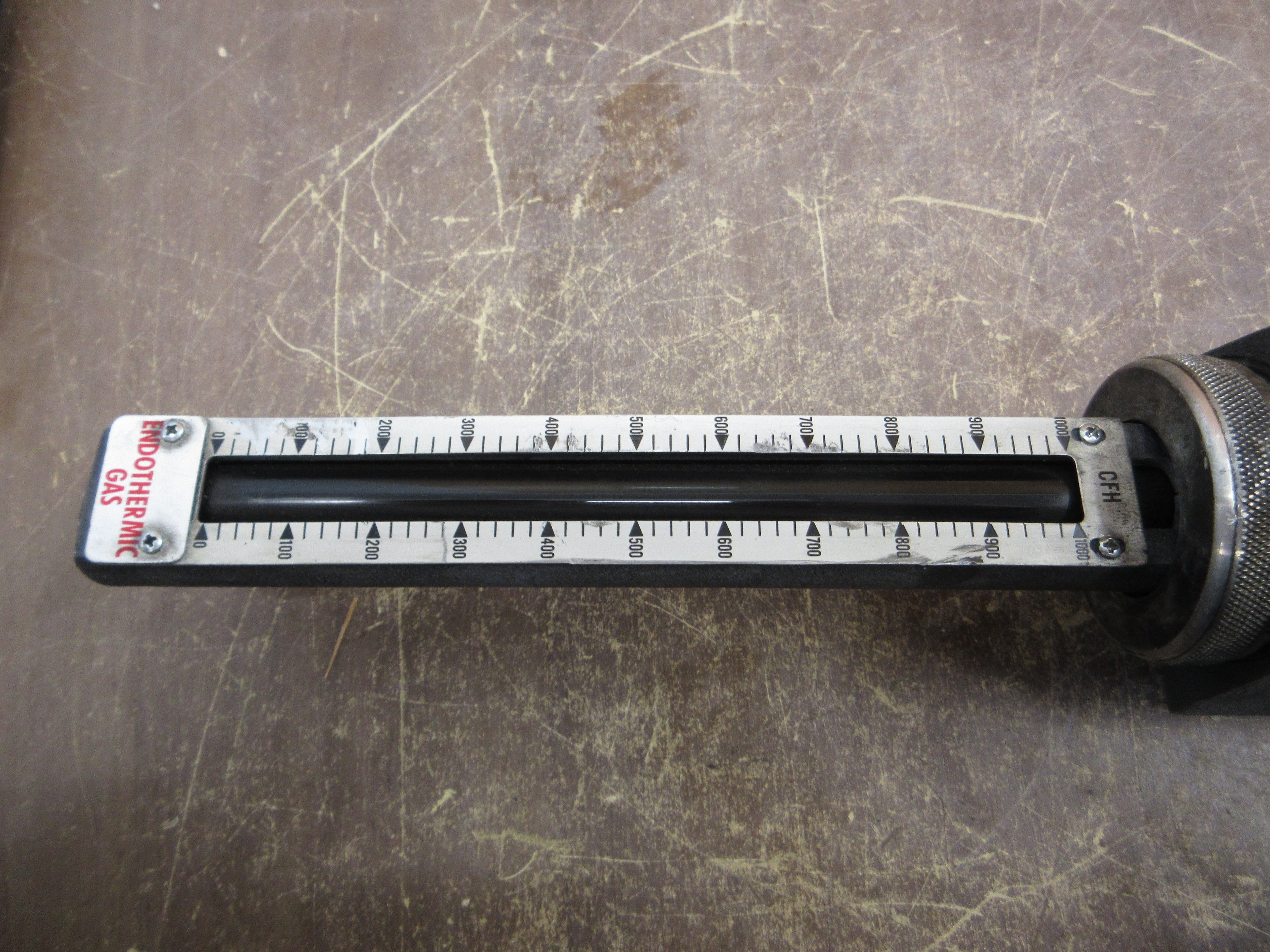 Waukee Endothermic Gas Flo-Meter MSV-10 SG: 0.59 PR: 18" WCG Temp: 70°F Used