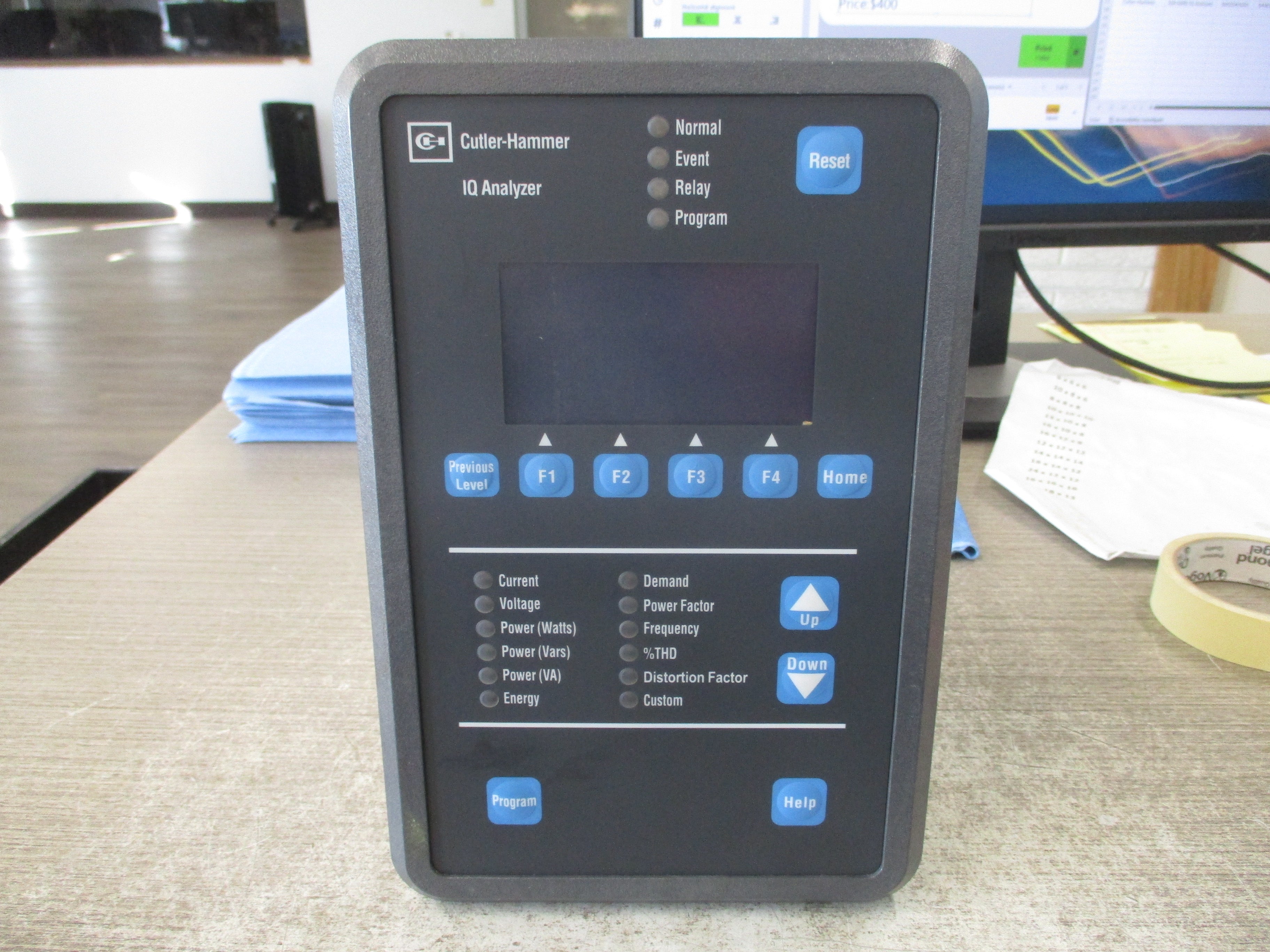 Cutler-Hammer IQA 6600 IQ Analyzer 66D2045G23 IPONI Module 3Ph Power Supply Module Used