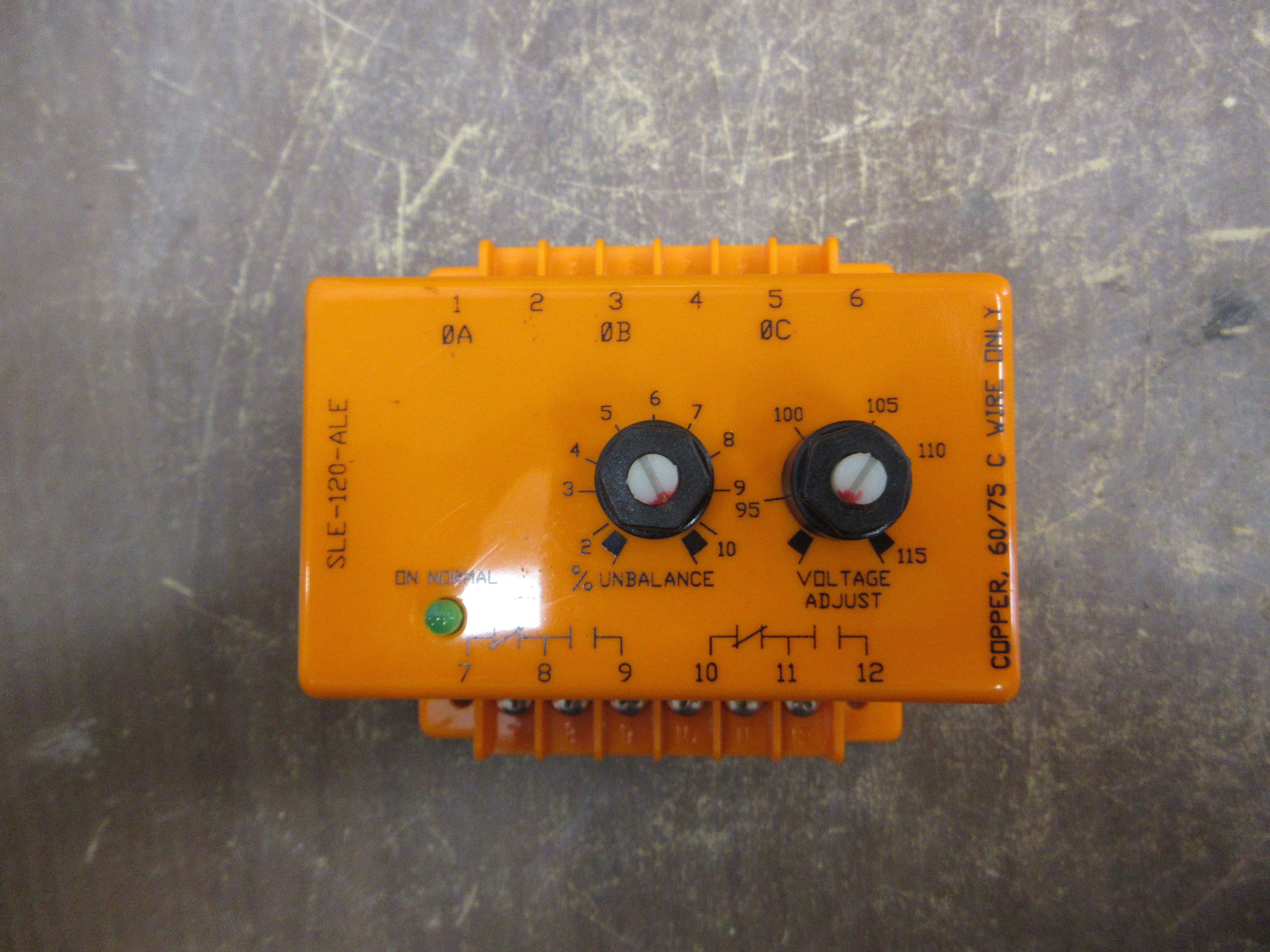 ATC Phase Monitor Relay SLE120ALE New Surplus