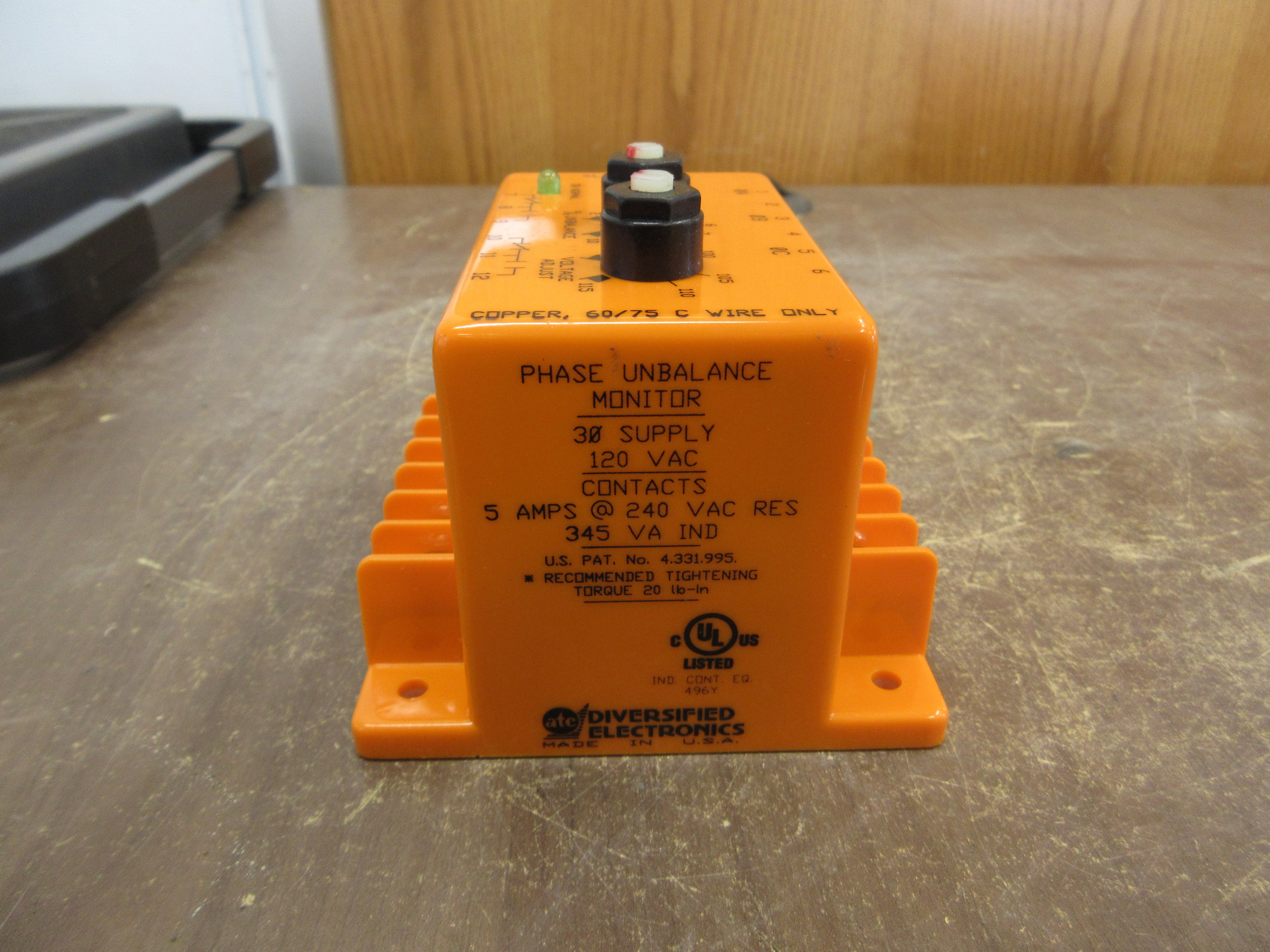 ATC Phase Monitor Relay SLE120ALE New Surplus