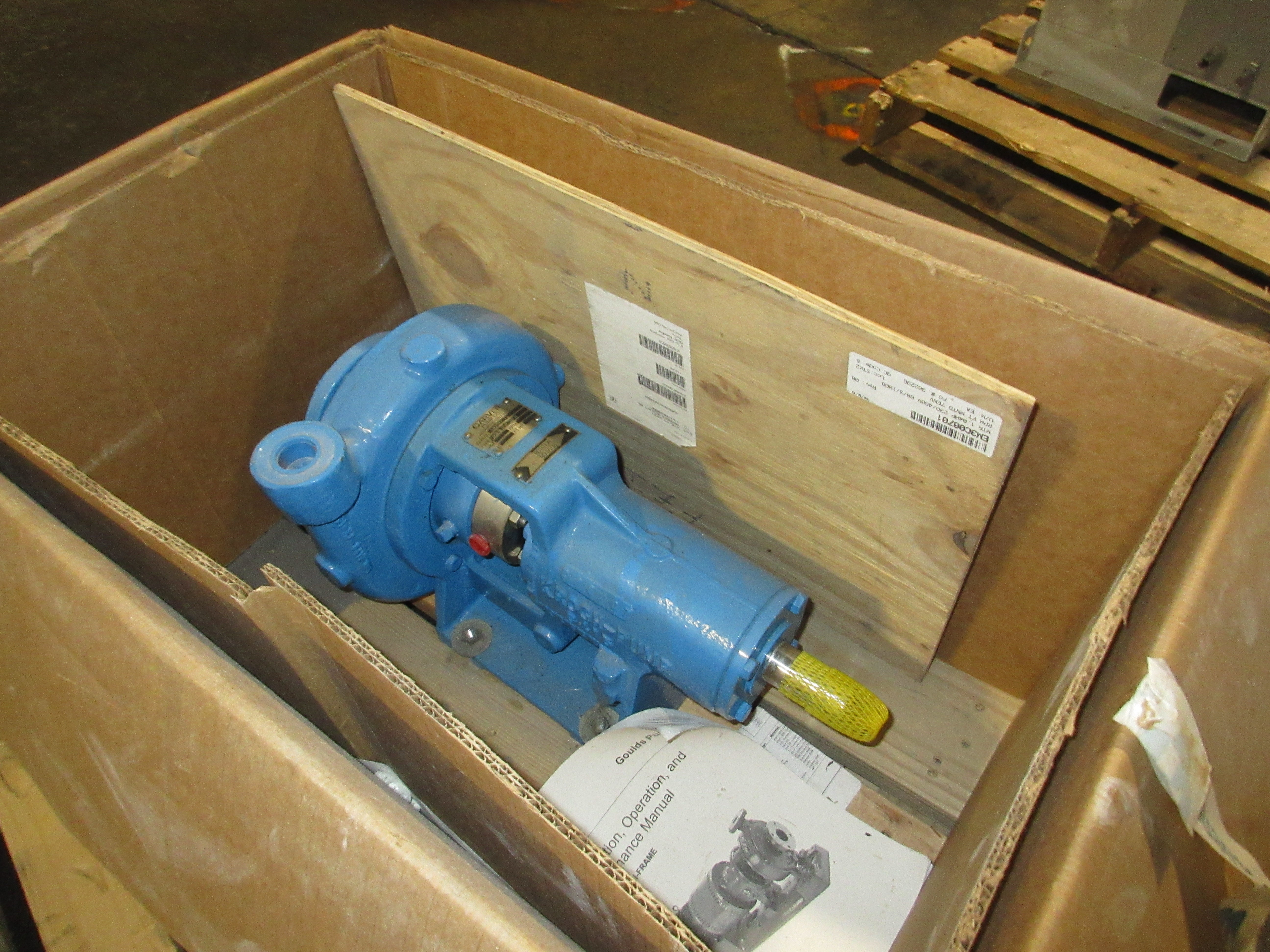 Carver Pump Co. Pump KF50-OH 1X2X8 3/16" C1 *No Box* New Surplus