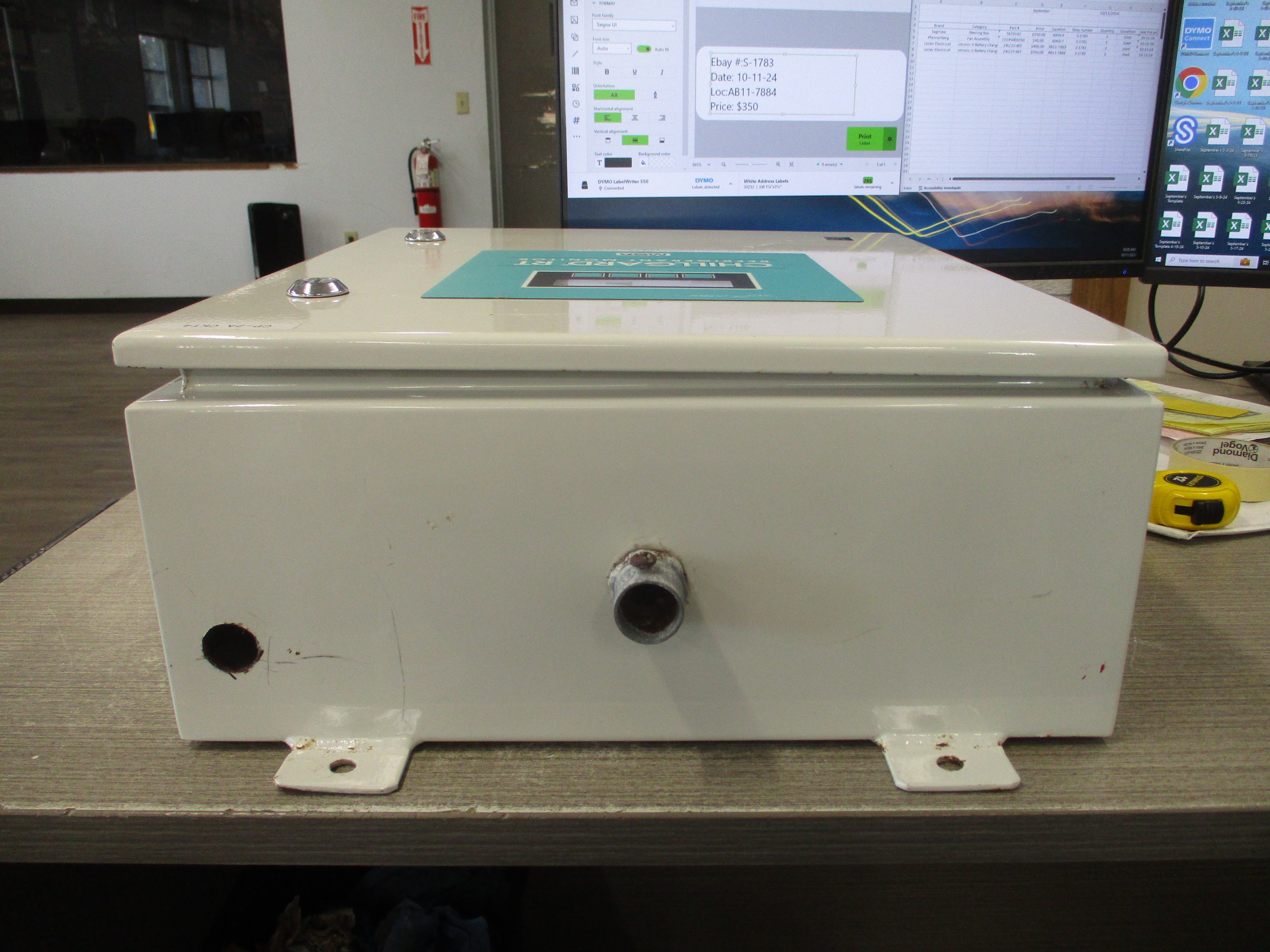 MSA Chillgard RT Refrigerant Monitor A-RT-R-4-1-1-0-F-4-0-D-0-0-A-D-0-0-0-0 110-250V 50/60Hz 1Ph Used