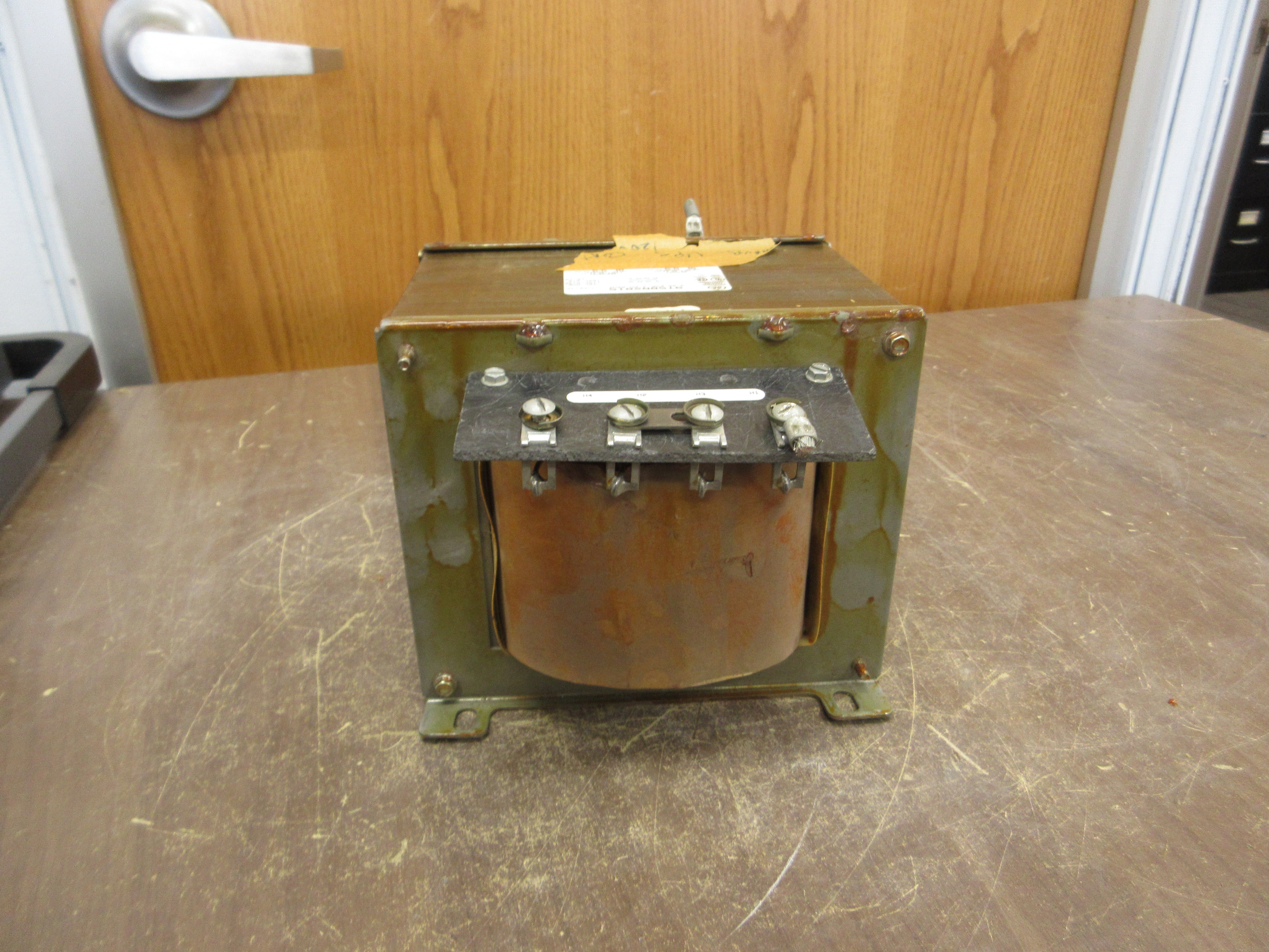 GE Control Transformer 9T58B2815 3kVA Pri: 240/480V Sec: 120/240V 1Ph 60Hz Used