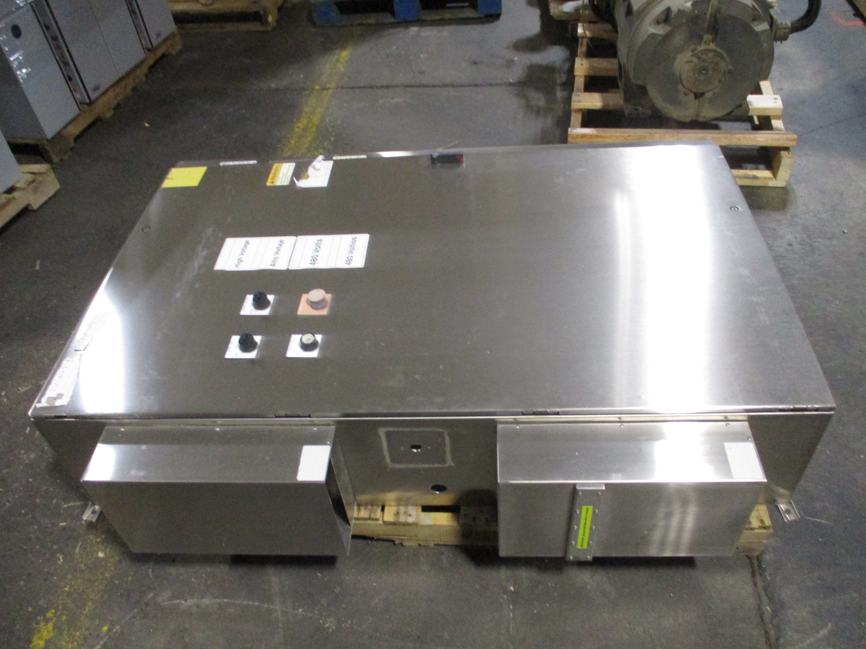 Select Technologies Stainless Steel Enclosure Size: 60"X38"X12" Used