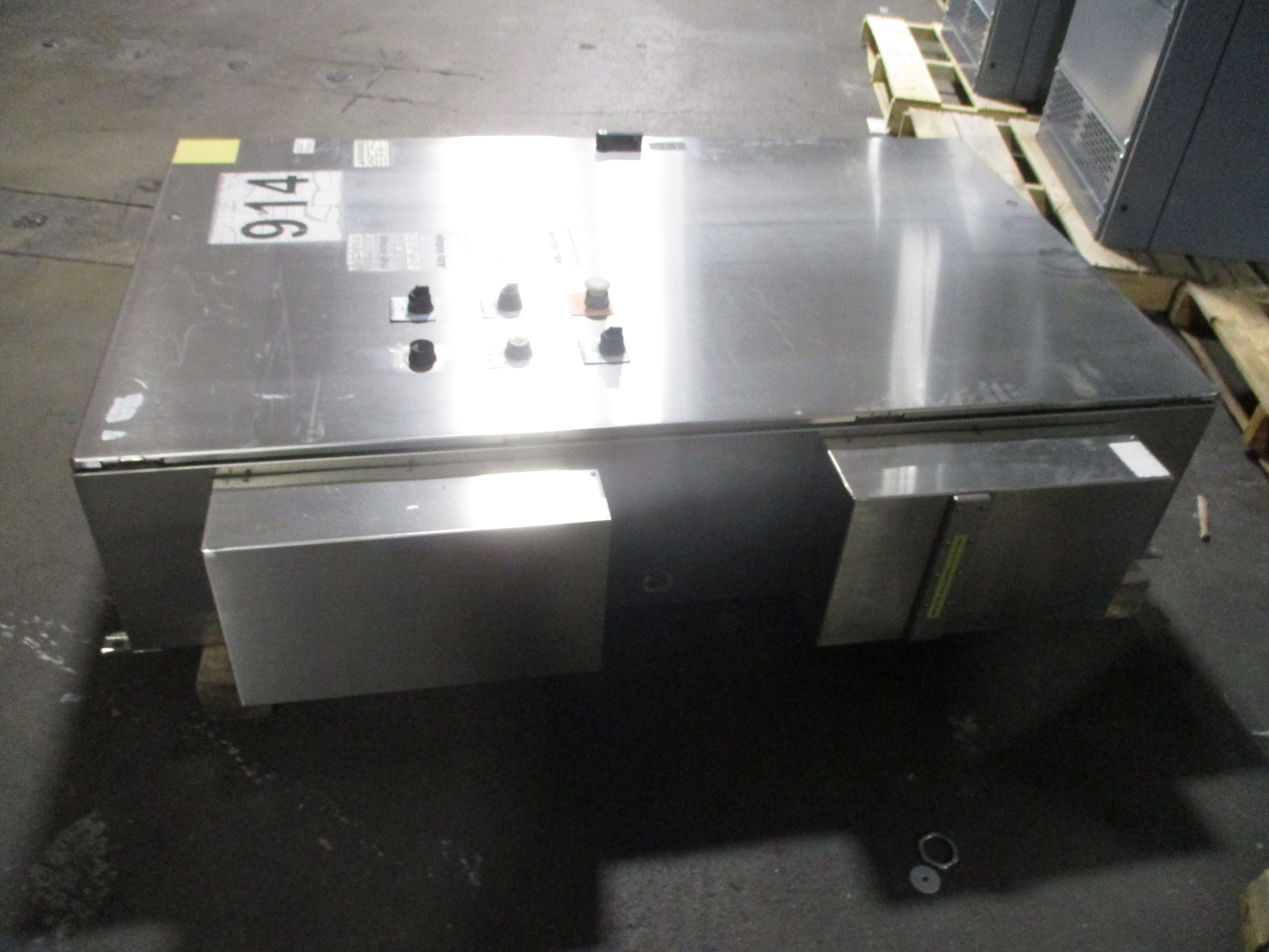 Select Technologies Stainless Steel Enclosure Size: 60"X38"X12" Used