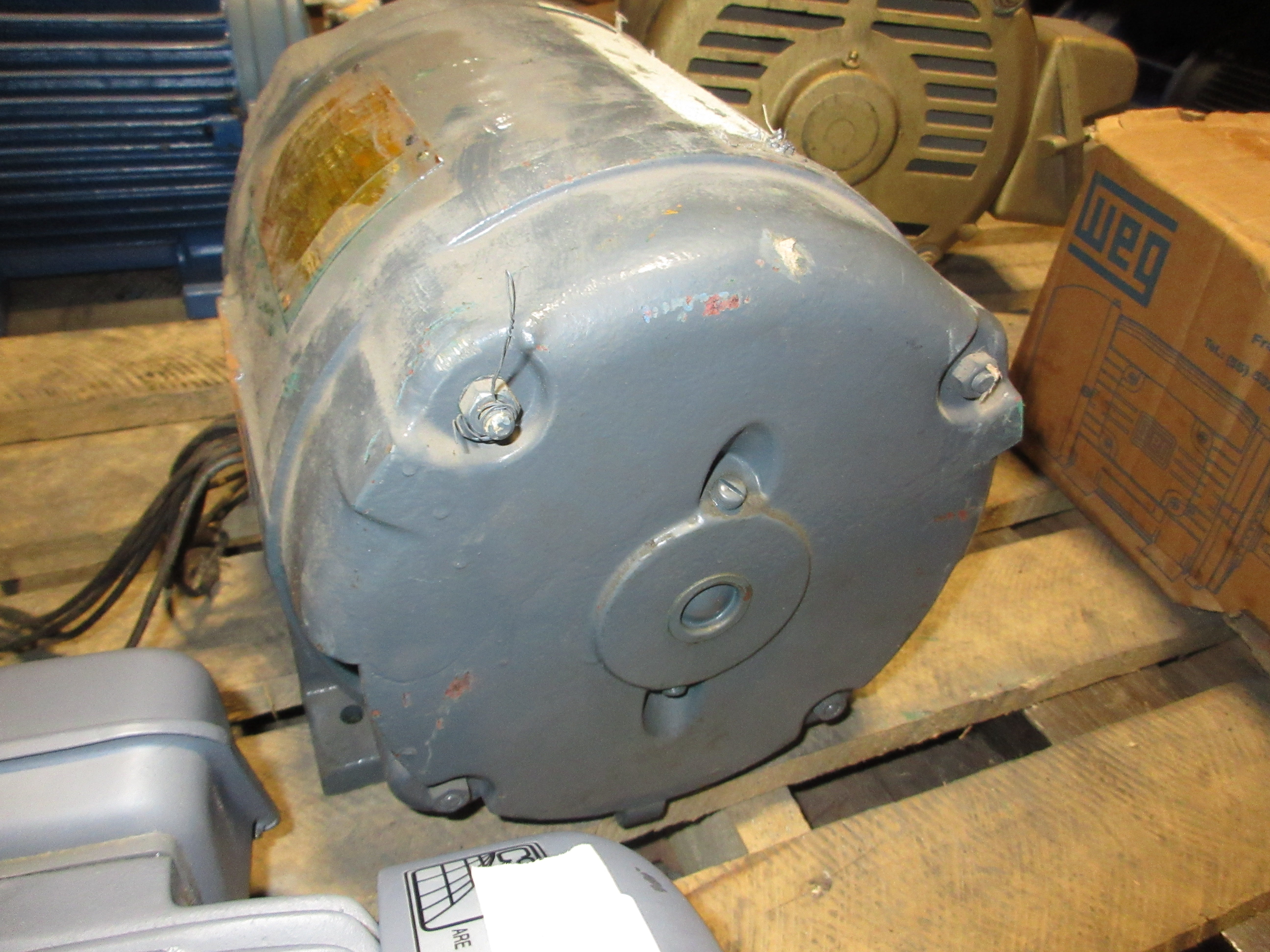 Imperial Motor 328949 10HP 1800RPM 230/460V 28.4/14.2A 3Ph 60Hz Used