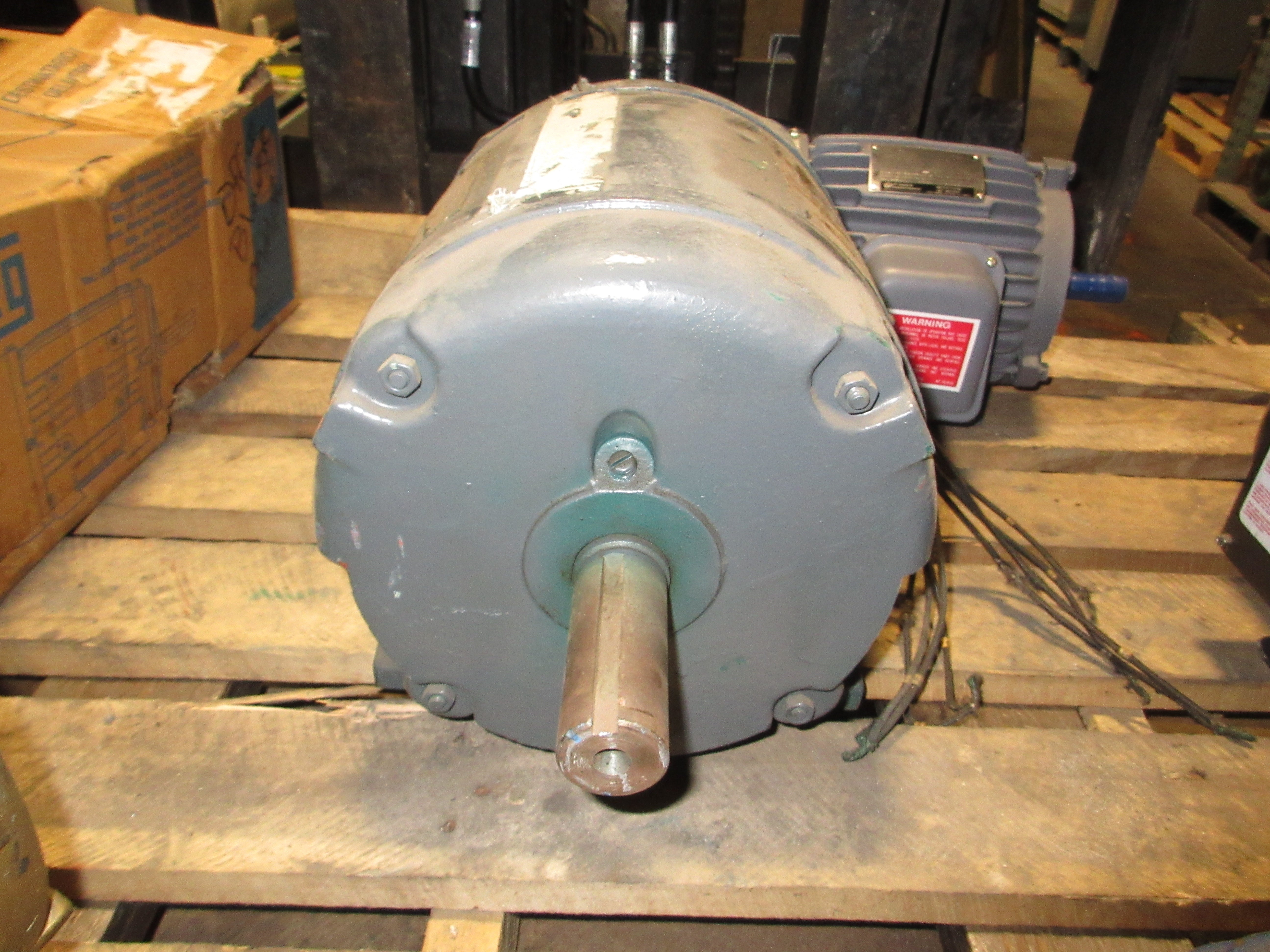 Imperial Motor 328949 10HP 1800RPM 230/460V 28.4/14.2A 3Ph 60Hz Used