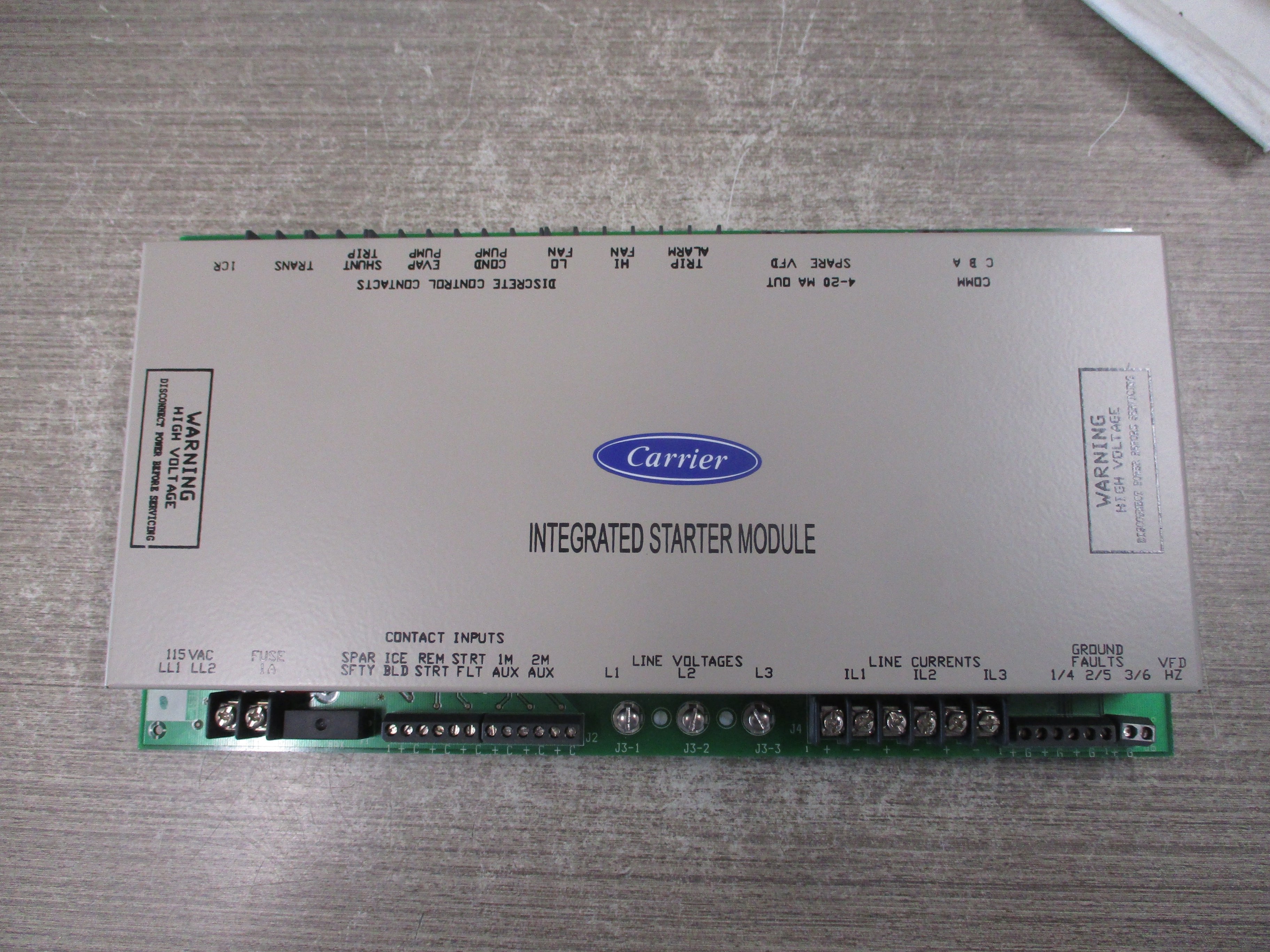 Carrier Integrated Starter Module CEPL130259-04-R / 19XR040 12202 Used