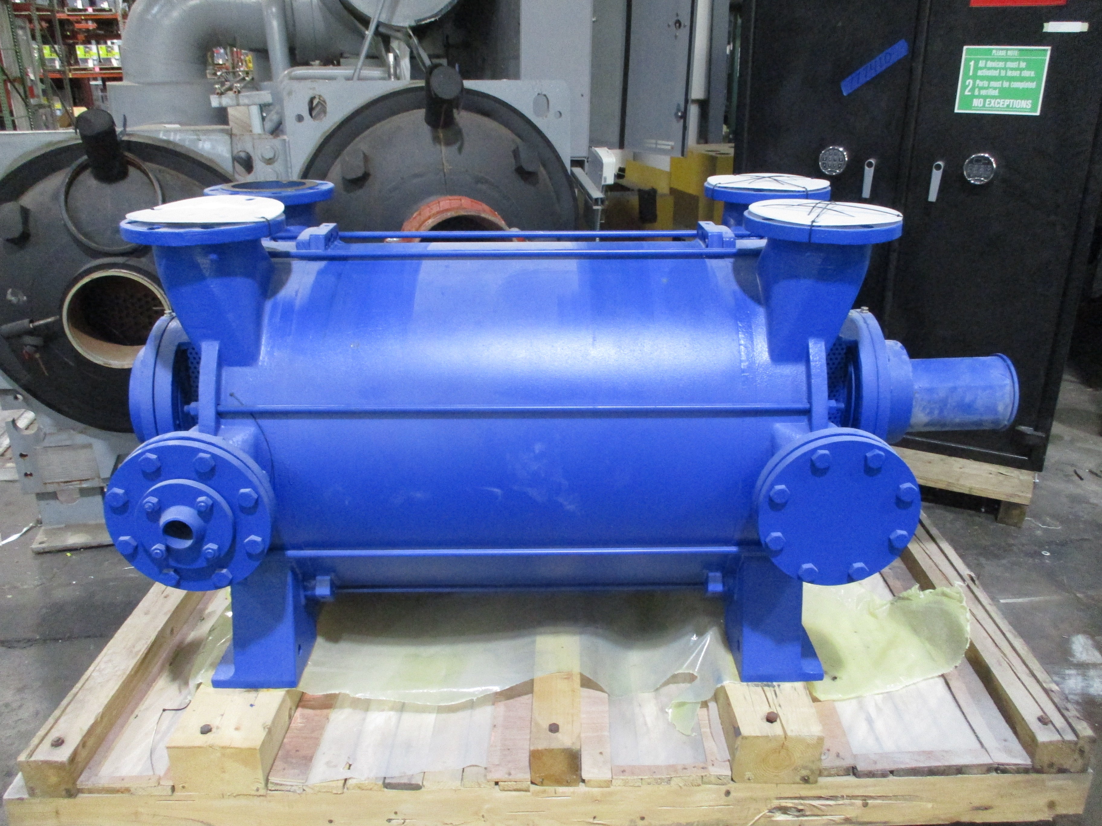 Nash 2BE4 Liquid Ring Vacuum Pump L2BE43202BY4C005 Aprox 3500 CFM MFD 2013 New S