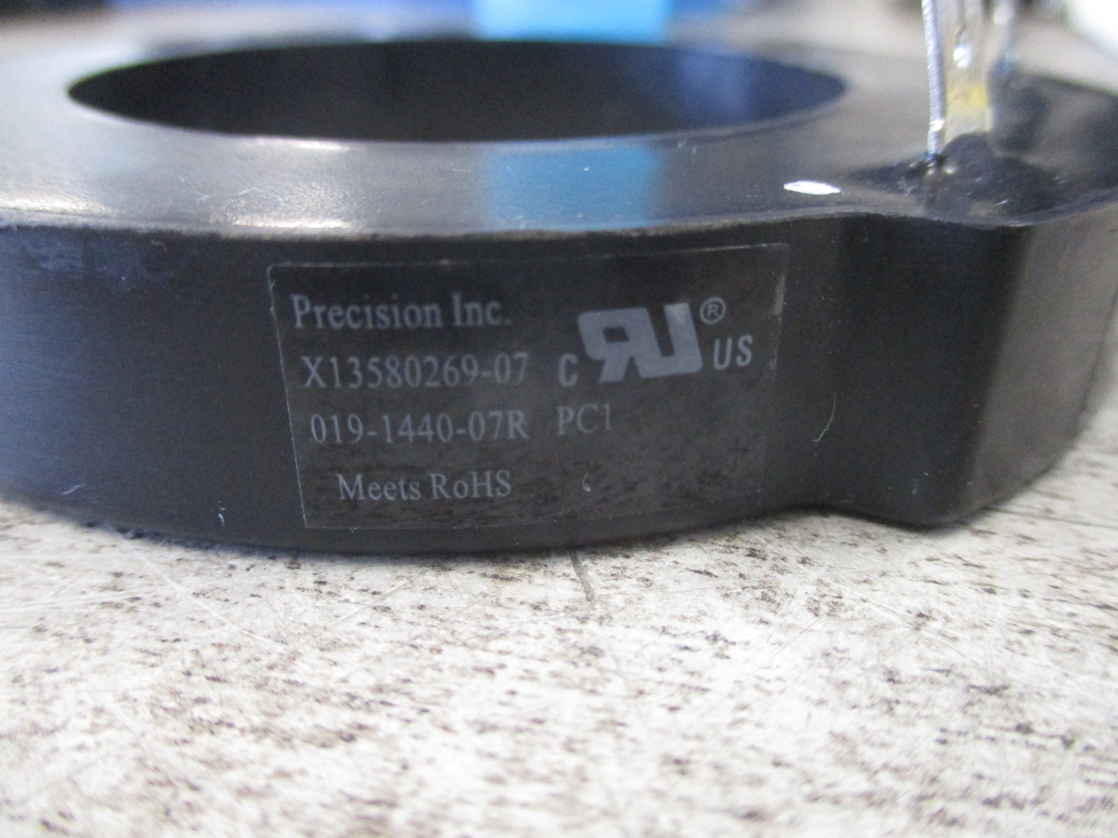 Precision Inc. Current Transformer 019-1440-07R Used