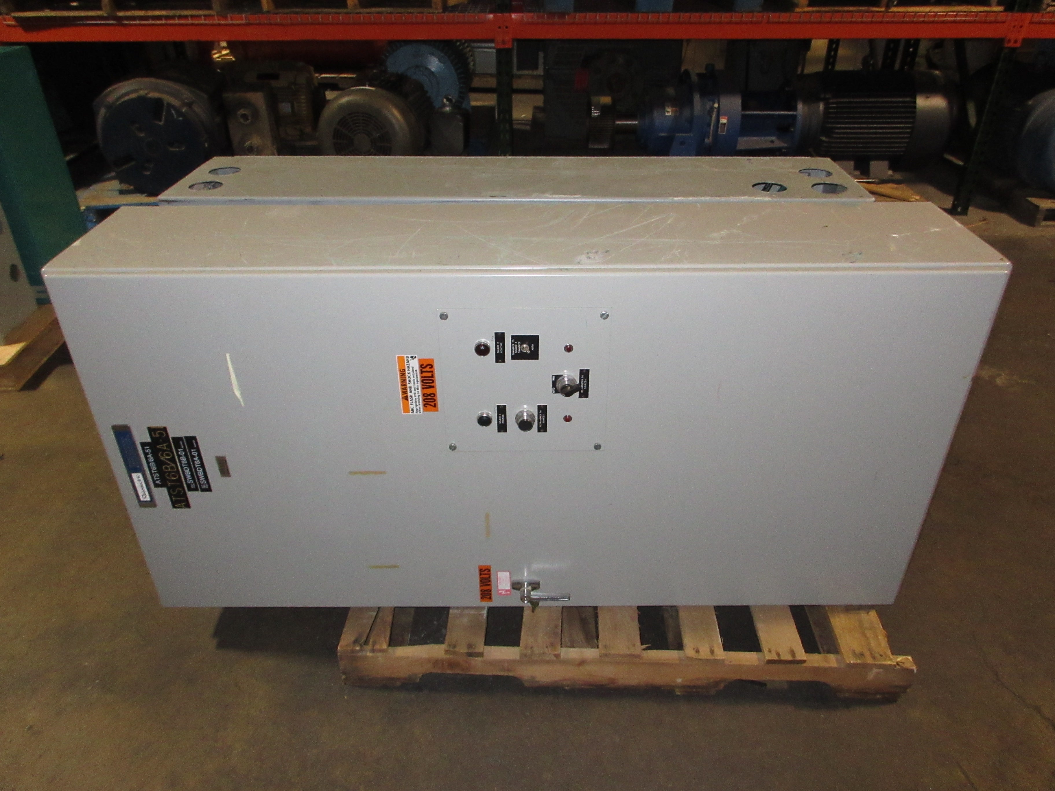 Russelectric Automatic Transfer Switch RMT-4003CE 400A 277/480V 3Ph 4W 60Hz Used