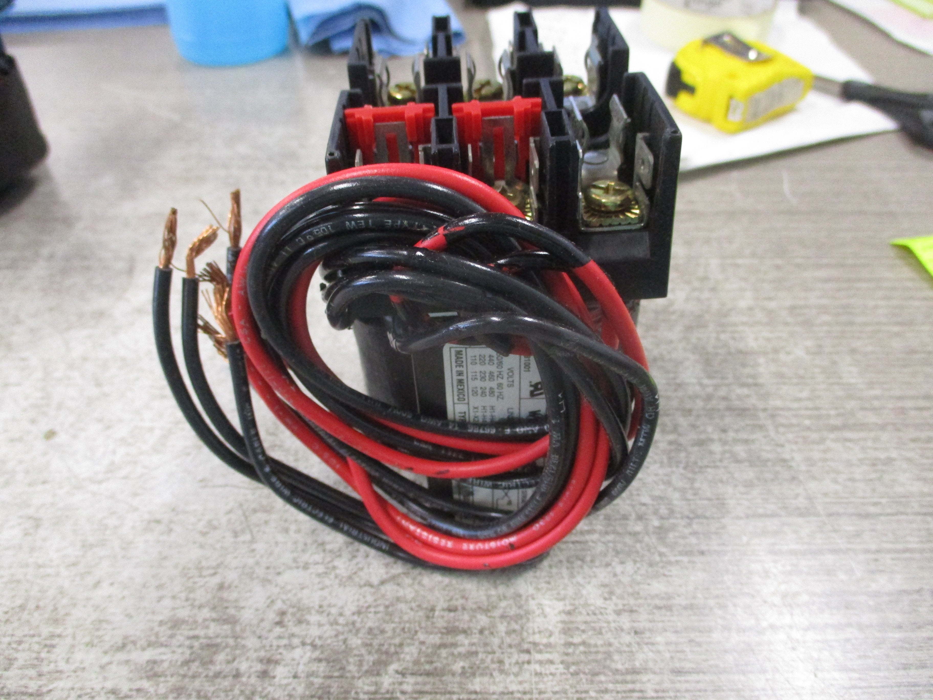 Westinghouse Type MTC Transformer C81001 0.050 KVA Pri: 240/480V Sec: 120V Used