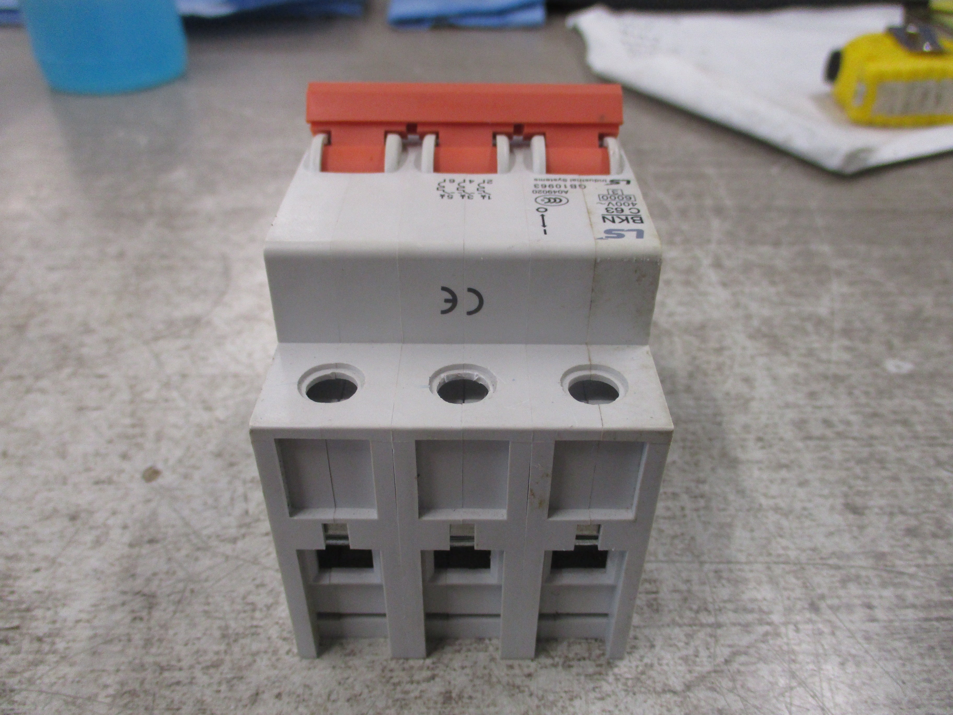 LS Industrial Systems Circuit Breaker BKN C 63 400V 63A 3P Used