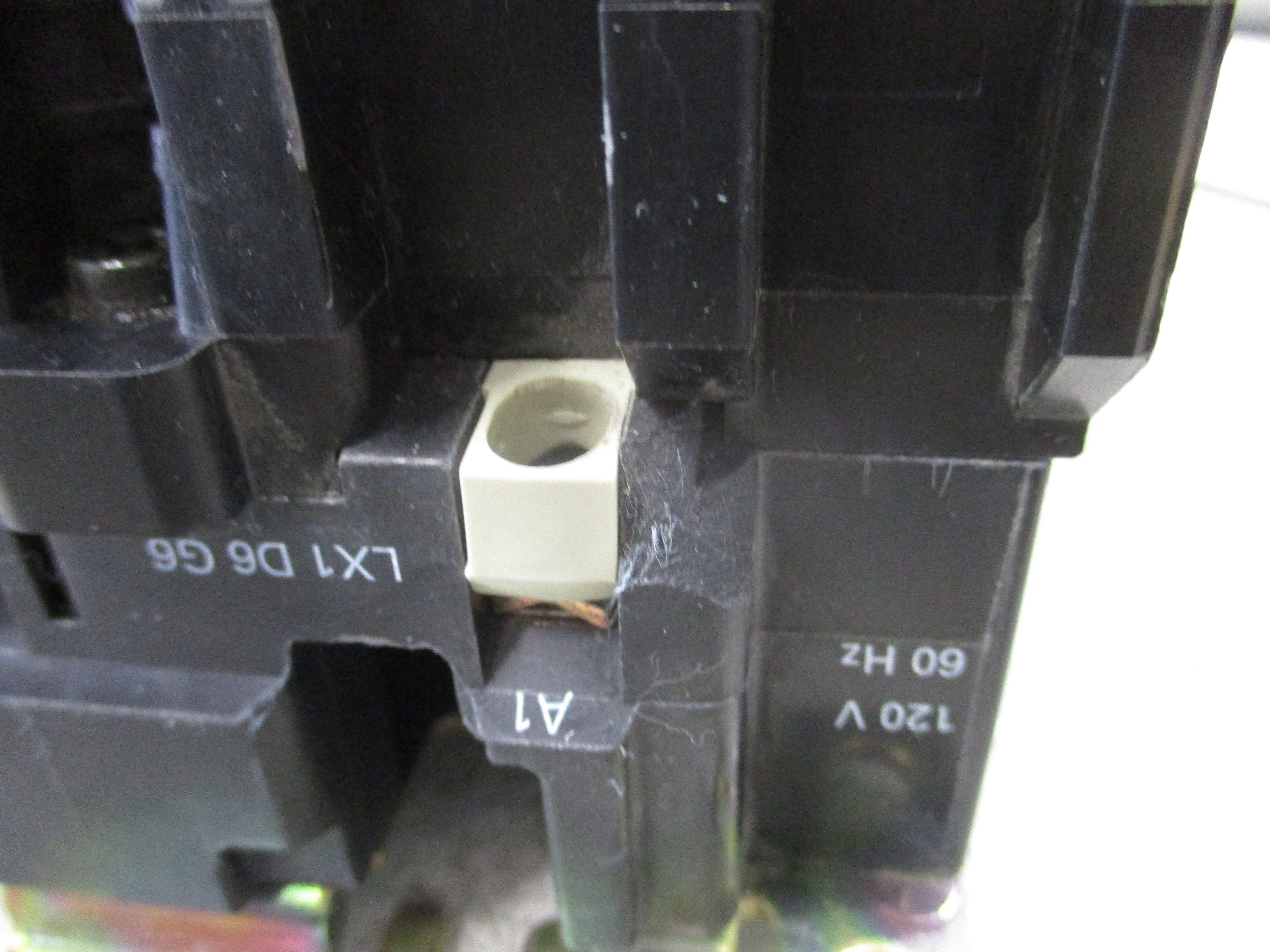 Telemecanique Reversing Contactor LC1 D6511 120V Coil 80A 600V *Chipped Corner* Used