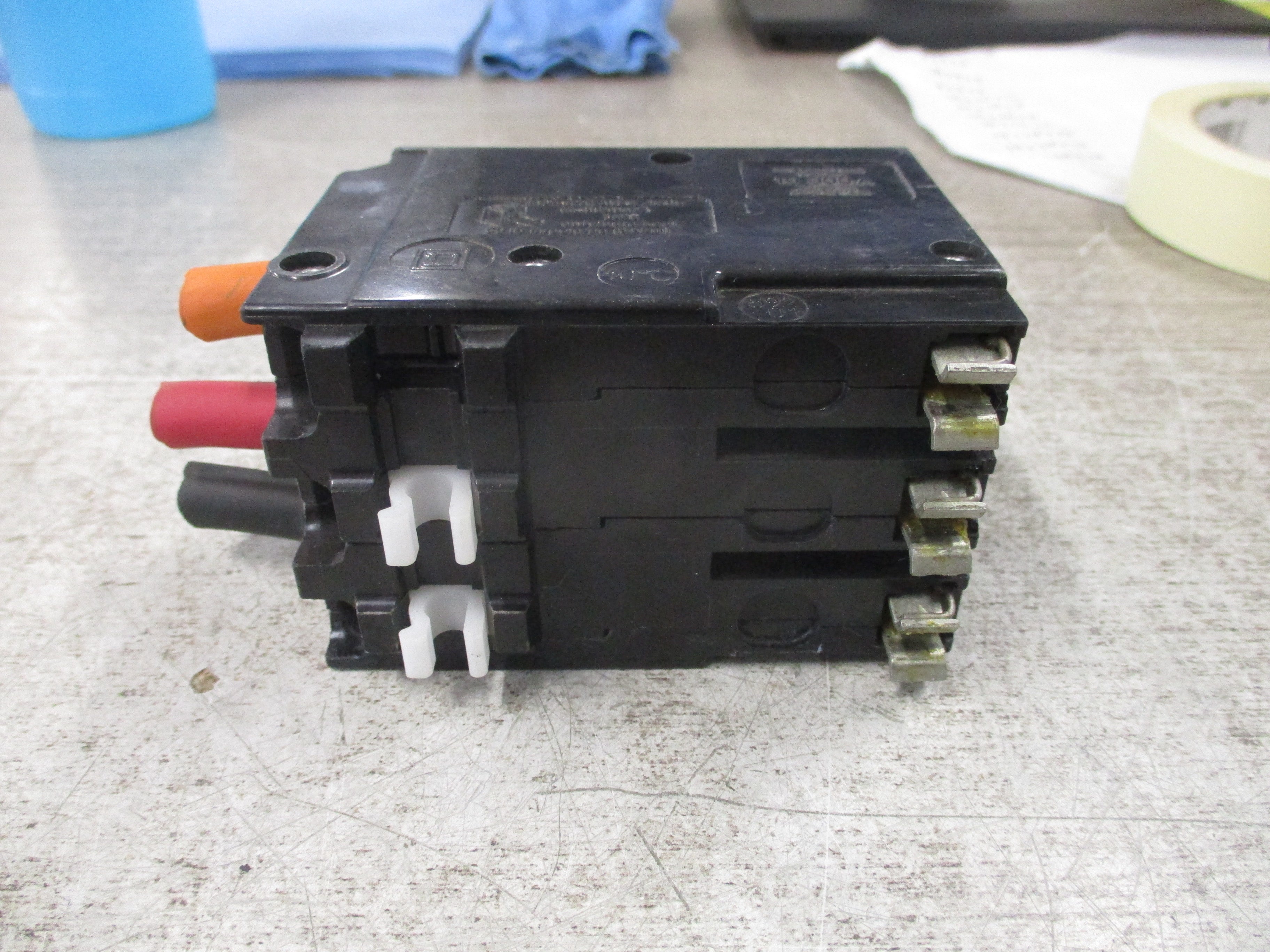 Square D Clip-on Circuit Breaker QO3100 100A 240V 3P Used
