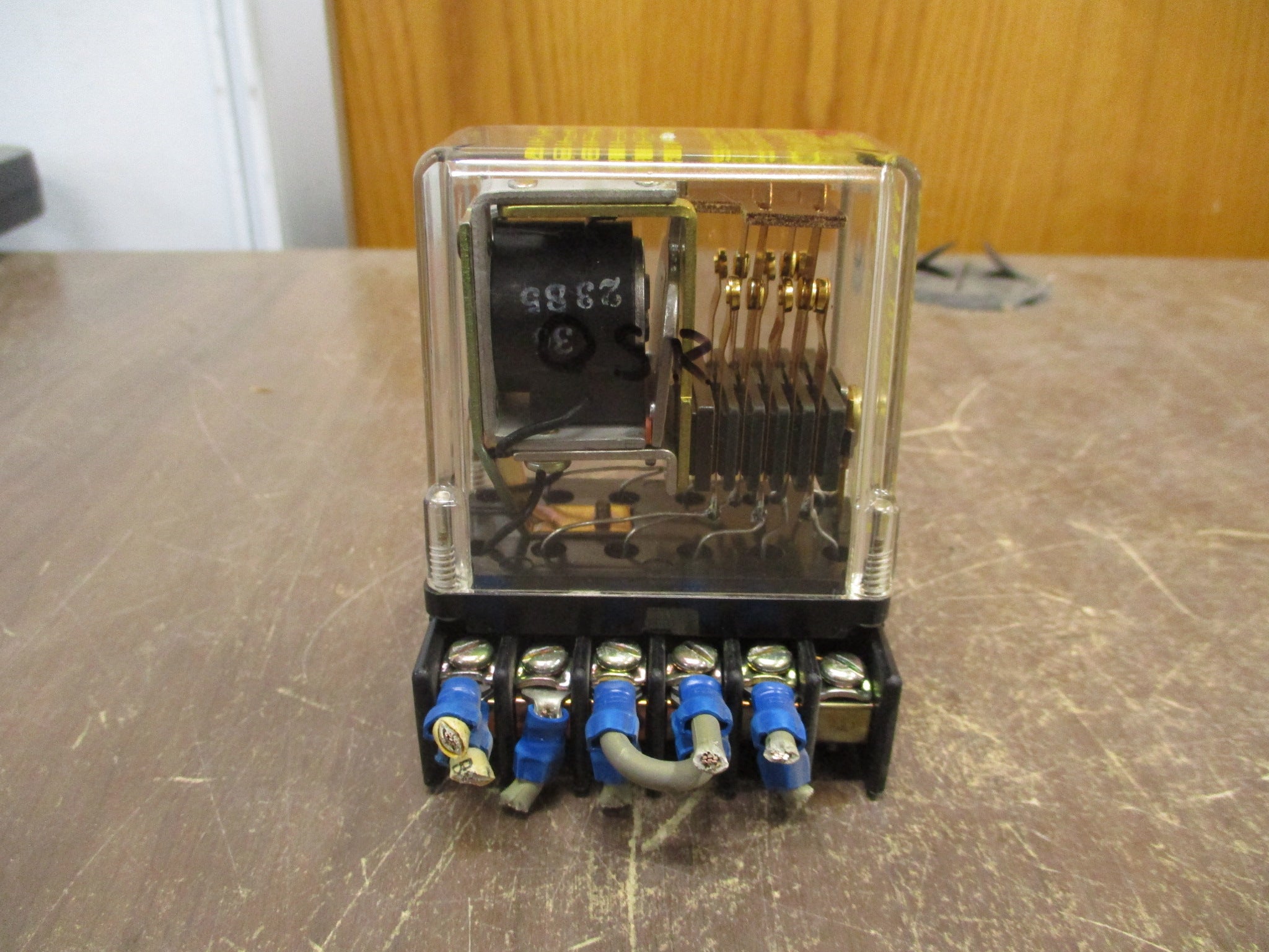 Struthers Dunn Relay 219BBXP 24-28VDC Coil w/ Base Used