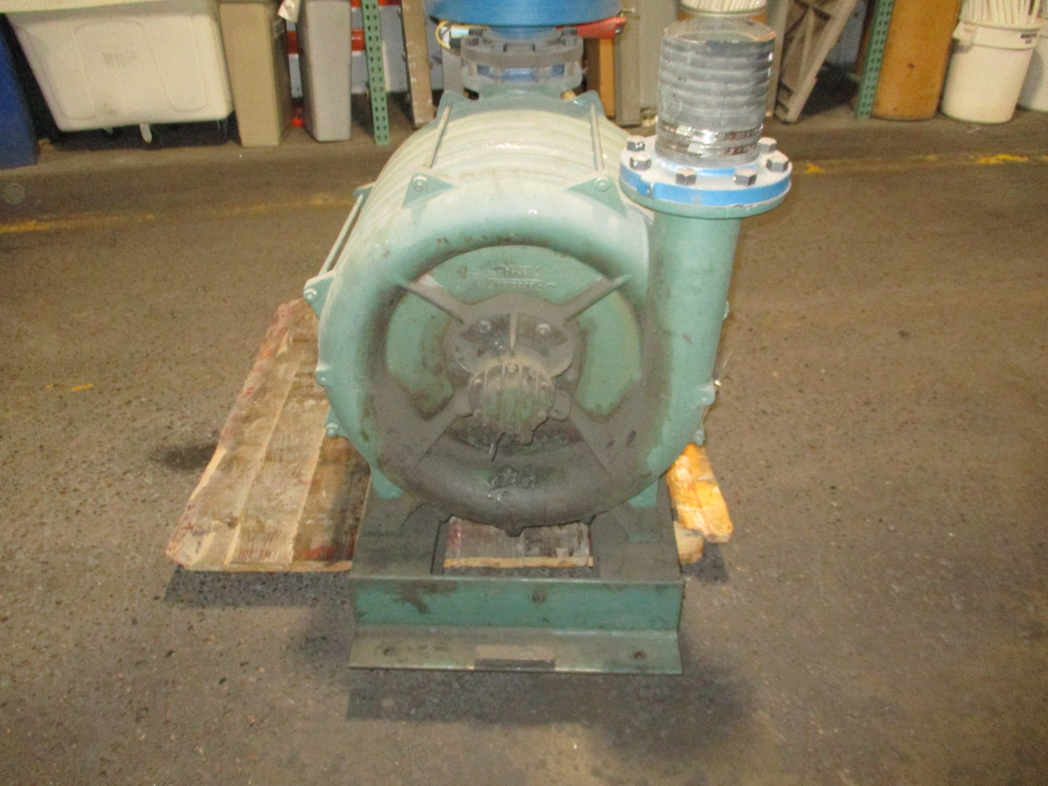 Lamson Centrifugal Blower 516-0-6-AD 20HP 3510RPM 230/460V 60Hz 3Ph Used