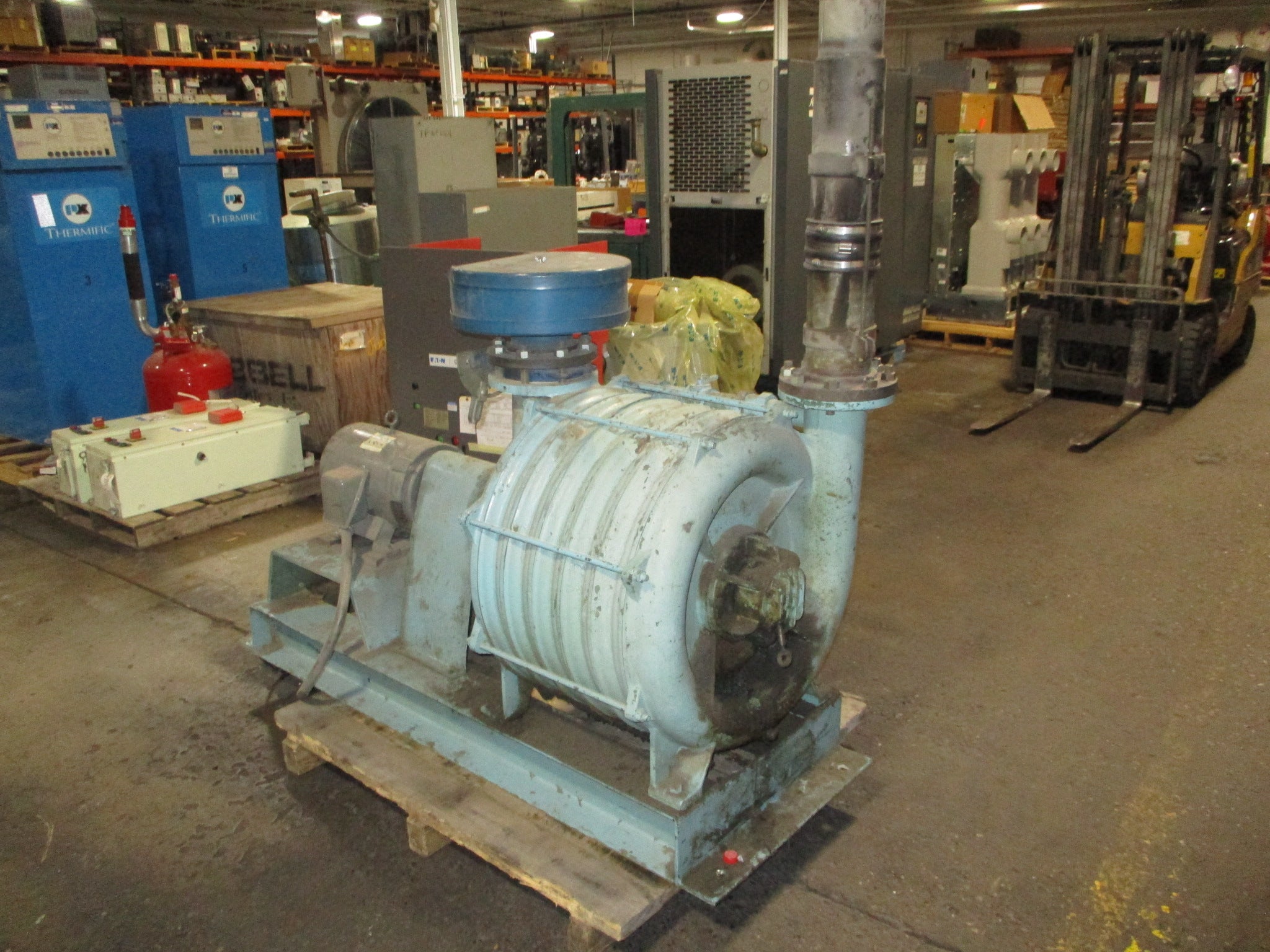 Lamson Centrifugal Blower 506-0-6-AD 370CFM 20HP 3490RPM 60Hz 3P Used