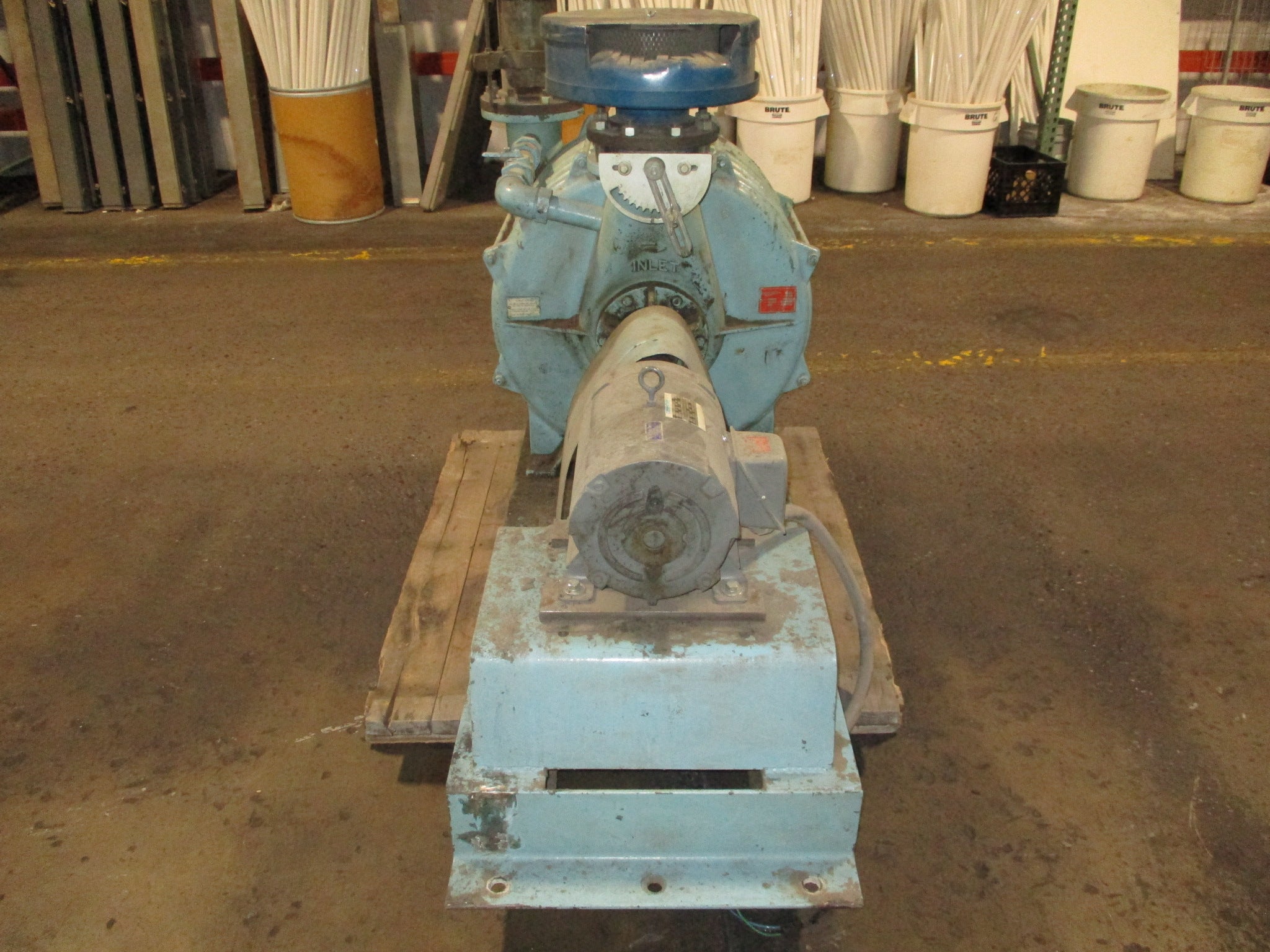 Lamson Centrifugal Blower 506-0-6-AD 370CFM 20HP 3490RPM 60Hz 3P Used