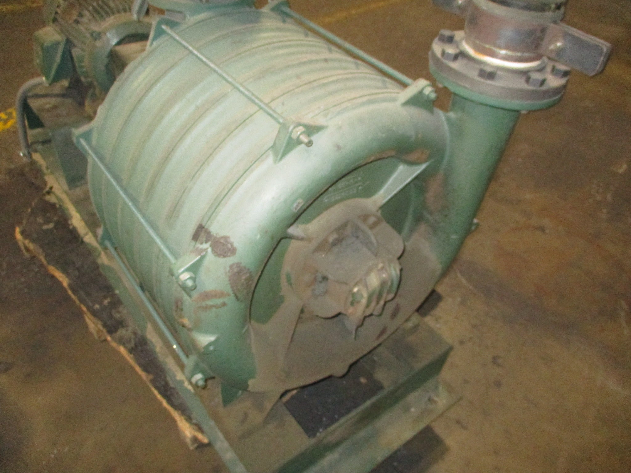 Lamson Centrifugal Blower 516-0-6-AD 20HP 3510RPM 230/460V 60Hz 3Ph Used