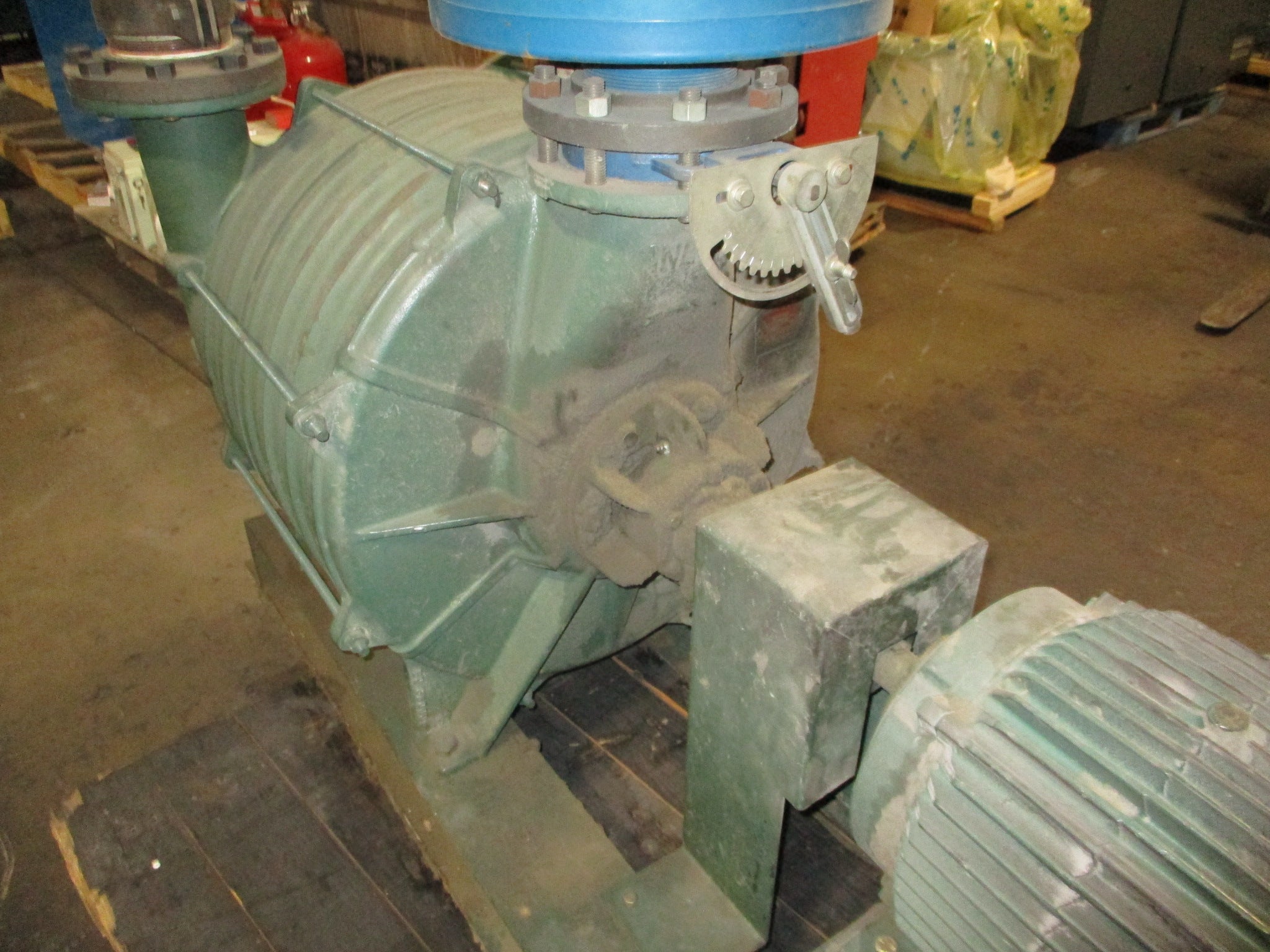 Lamson Centrifugal Blower 516-0-6-AD 20HP 3510RPM 230/460V 60Hz 3Ph Used