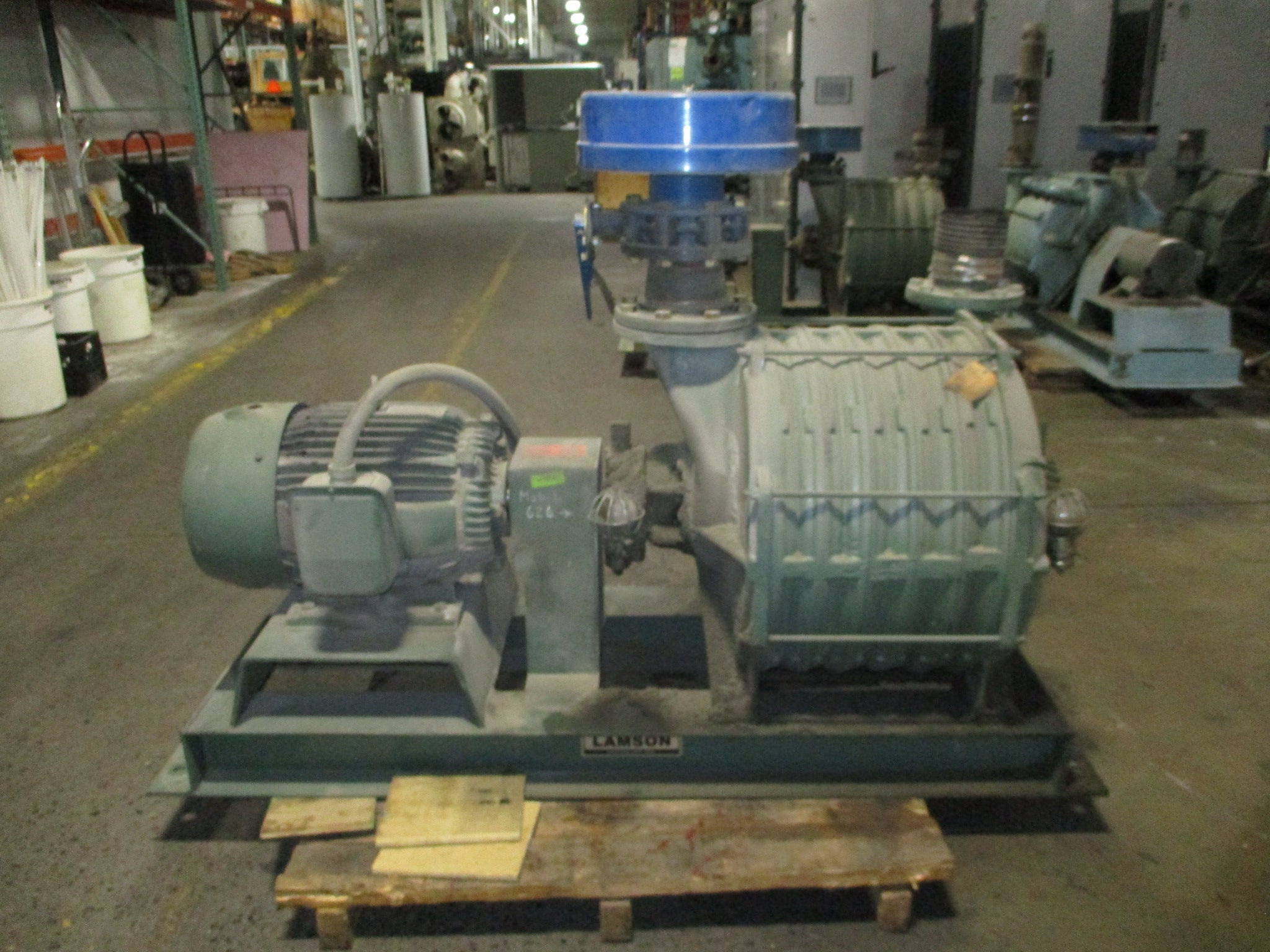 Lamson Centrifugal Blower 556-6-0-AD 40HP 3560RPM 230/460V 60Hz Used