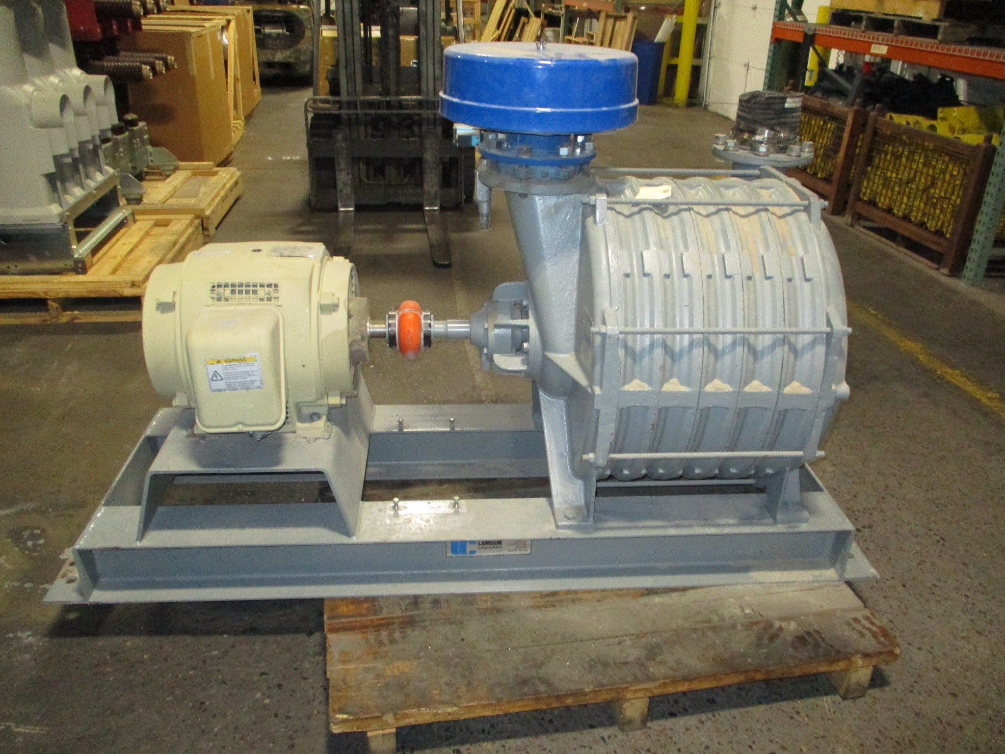 Lamson Multistage Centrifugal Blower 516-0-6-AD 30HP 3540RPM 230/460V 60Hz 3Ph