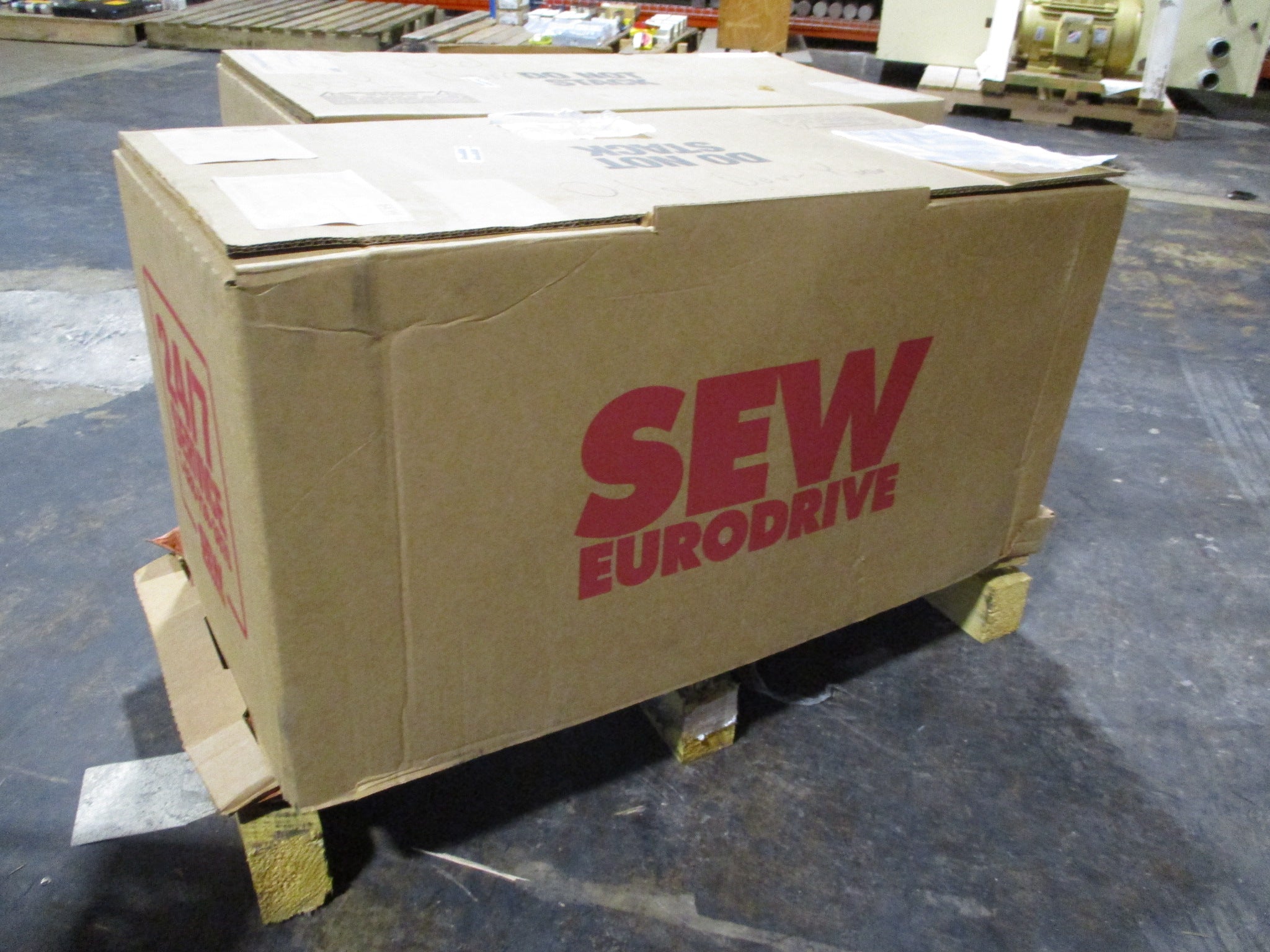 Sew-Eurodrive Gearmotor SA67 DRN100LM4 Ratio 46.40:1 38RPM Out 3HP 230/460V 60Hz