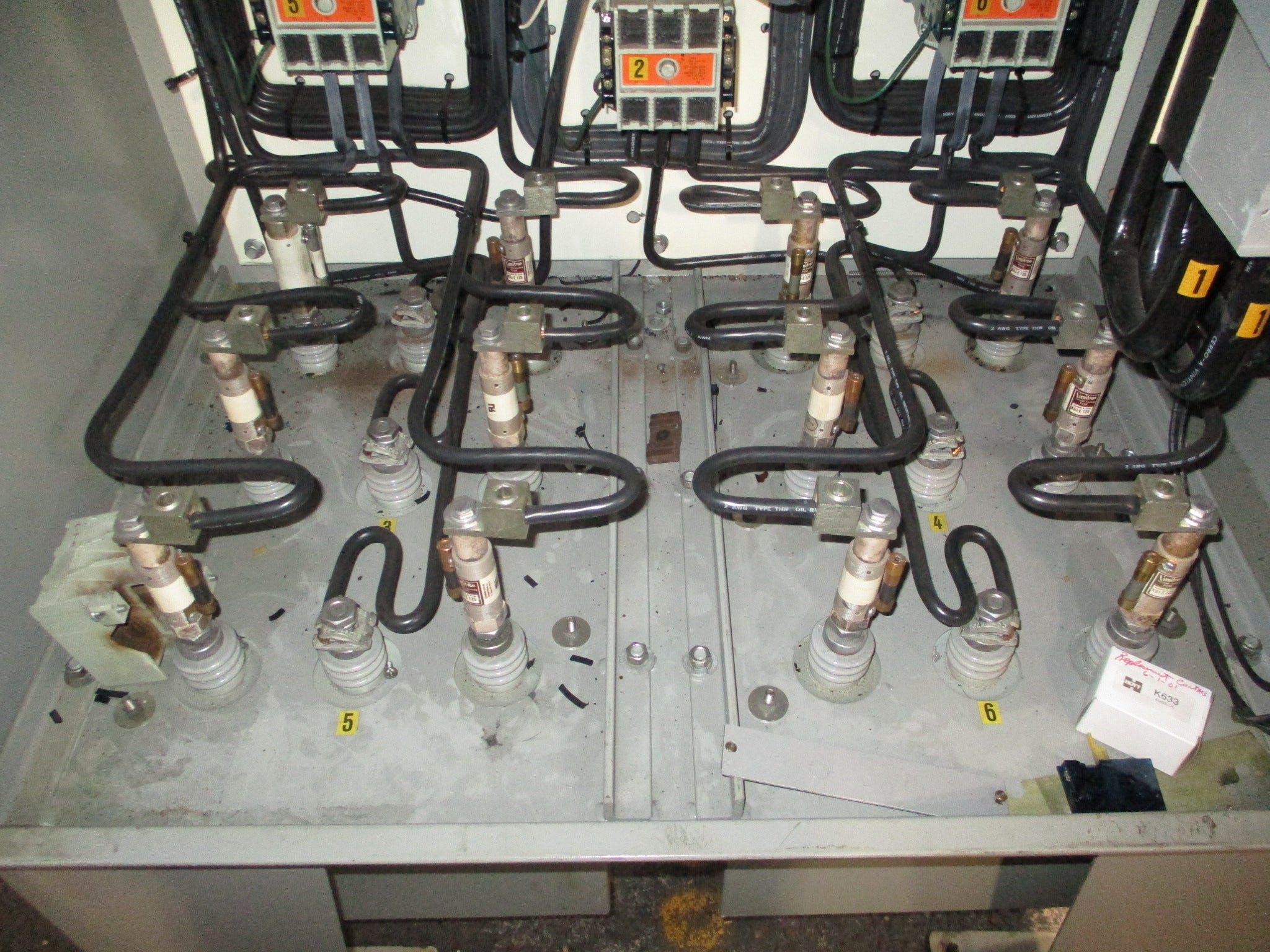 Cornell-Dubilier Accu-Var Capacitor Assembly IVT6300F50 300kVAR 480V 3Ph 60Hz