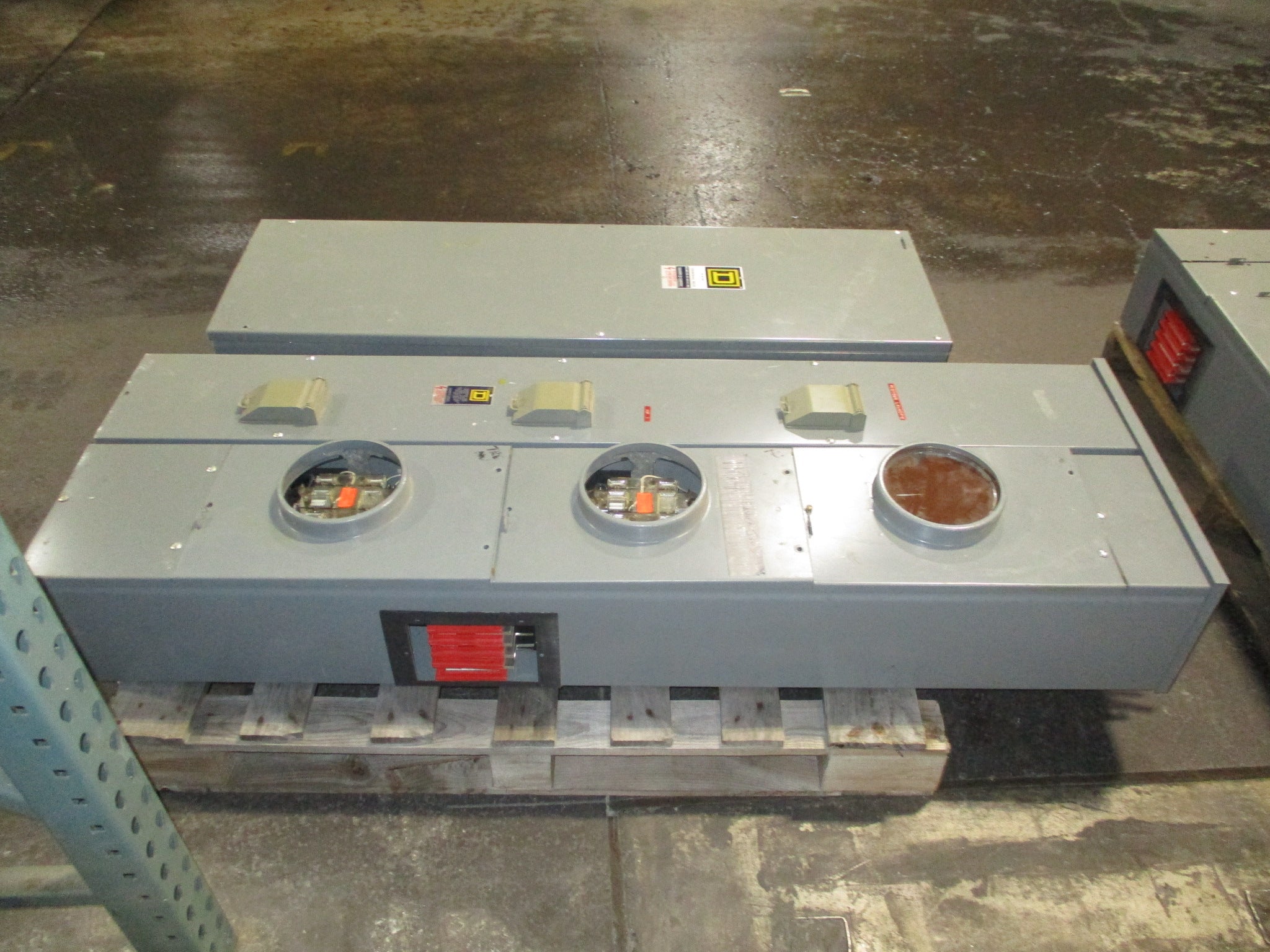 Square D EZ Meter-Pak Meter Stack EZM 743-200R Ser. 2 1200A 3-Position Used