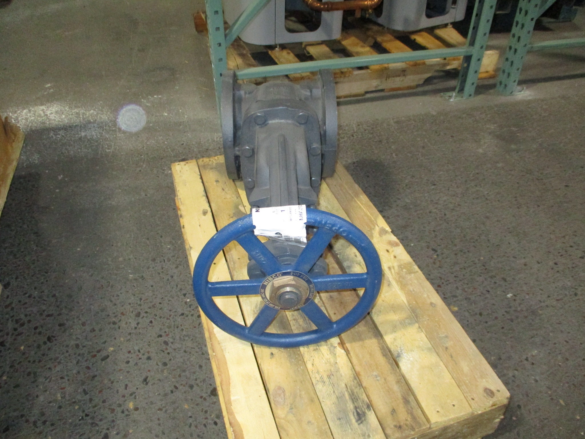 Nibco Gate Valve NHA300K Size: 6" *Some Shelfwear* *No Box* New Surplus