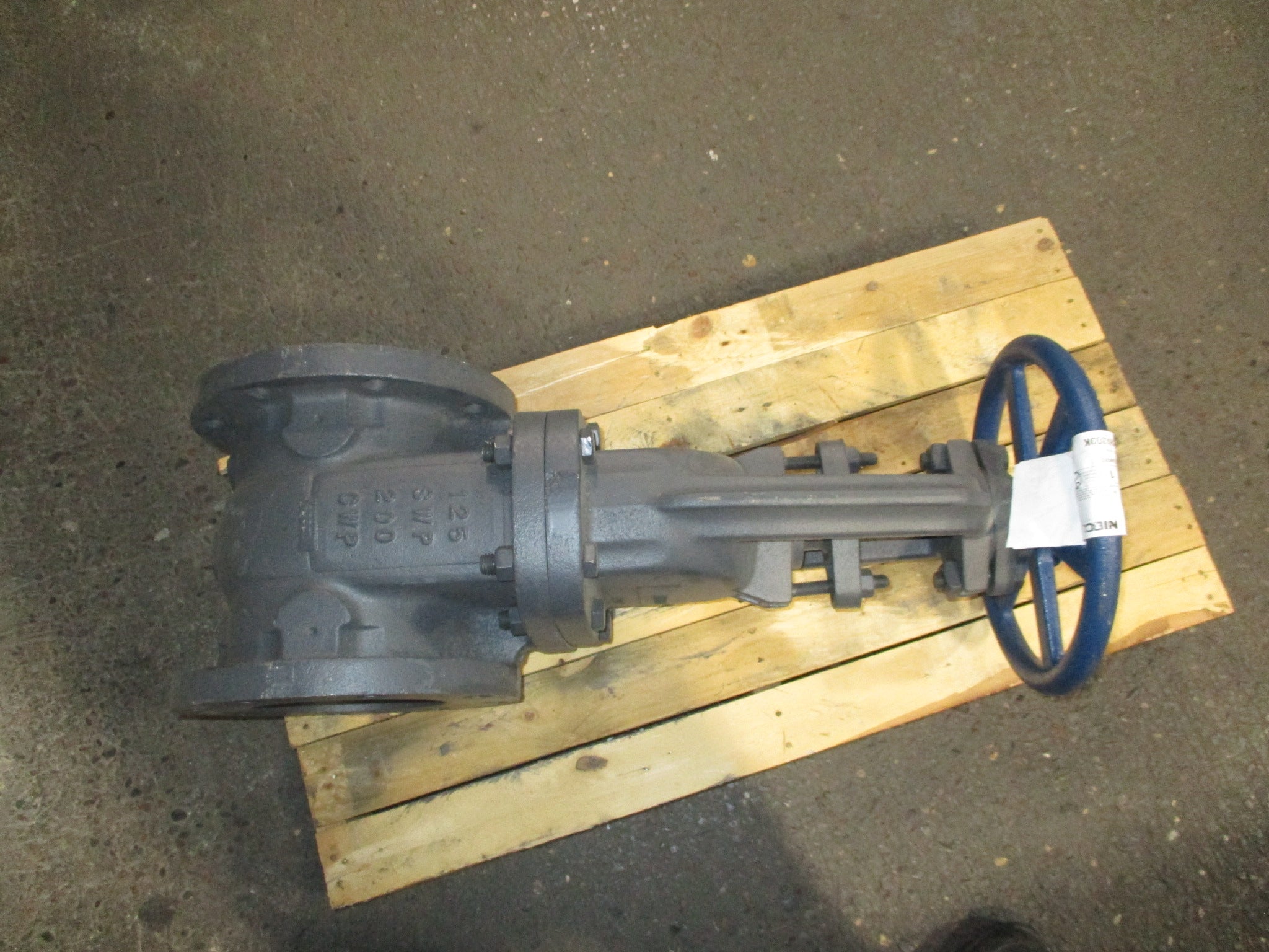 Nibco Gate Valve NHA300K Size: 6" *Some Shelfwear* *No Box* New Surplus