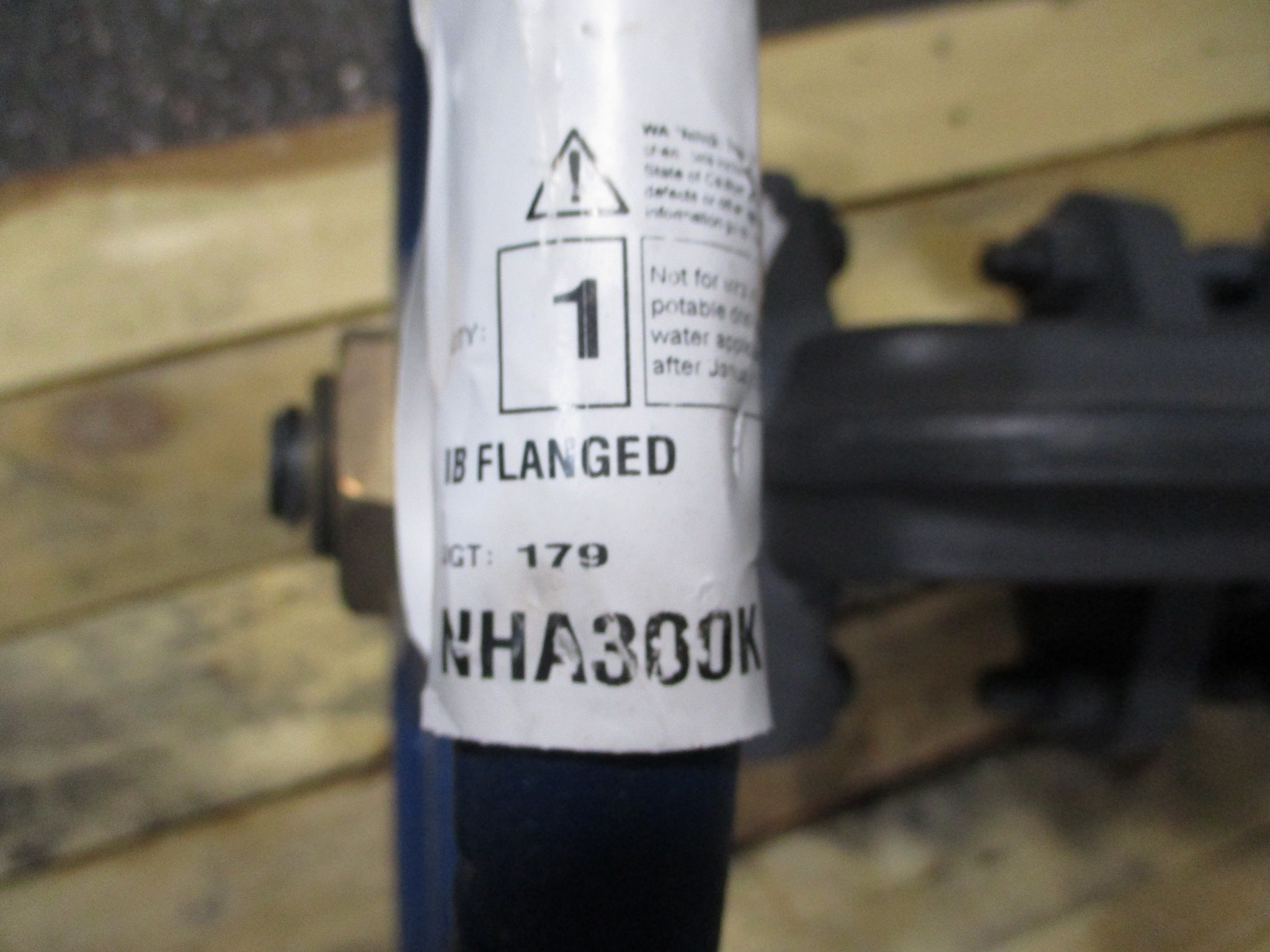 Nibco Gate Valve NHA300K Size: 6" *Some Shelfwear* *No Box* New Surplus