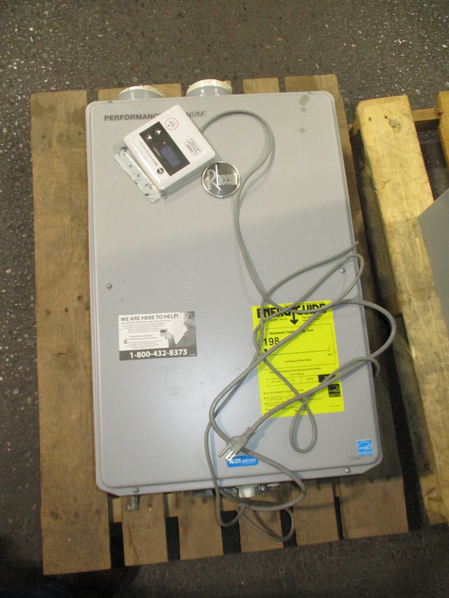 Rheem Performance Platinum Tankless Water Heater ECOH200DVLN-1 230 Gal/Hr 120V