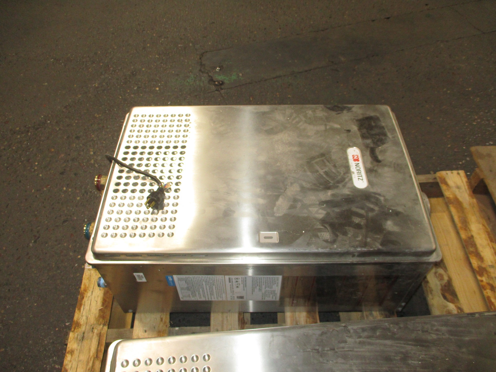 Noritz Commercial Tankless Water Heater NC380-SV-ASME 376 Gal/H Natural Gas Used