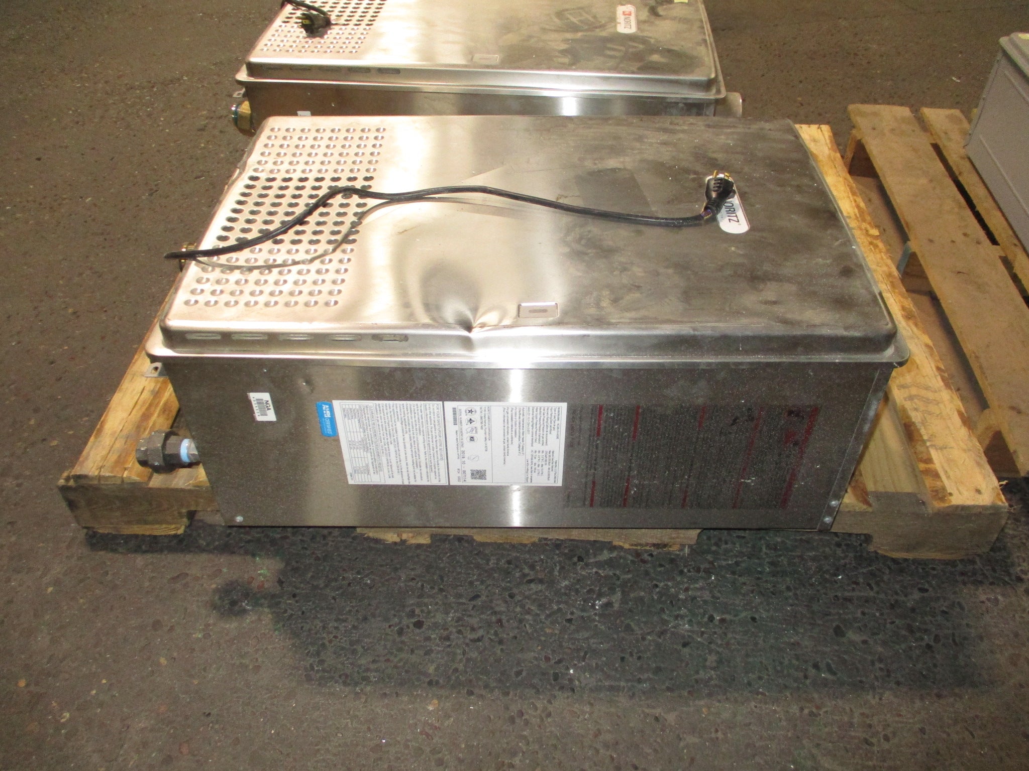 Noritz Commercial Tankless Water Heater NC380-SV-ASME 376 Gal/H Natural Gas Used