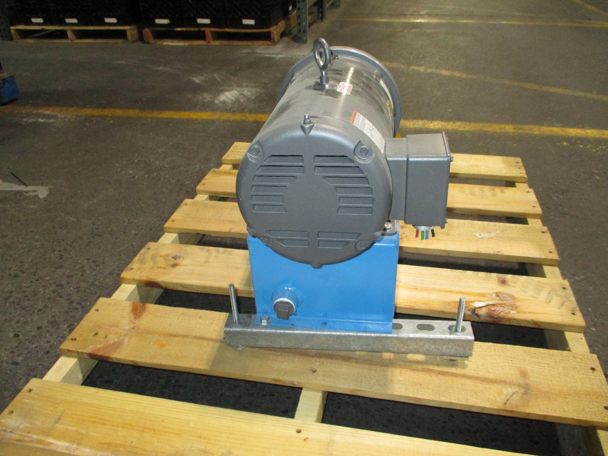 Bucher Hydraulics Hydraulic Power Unit 500216323691080 5HP 1750RPM 60Hz 3Ph Used