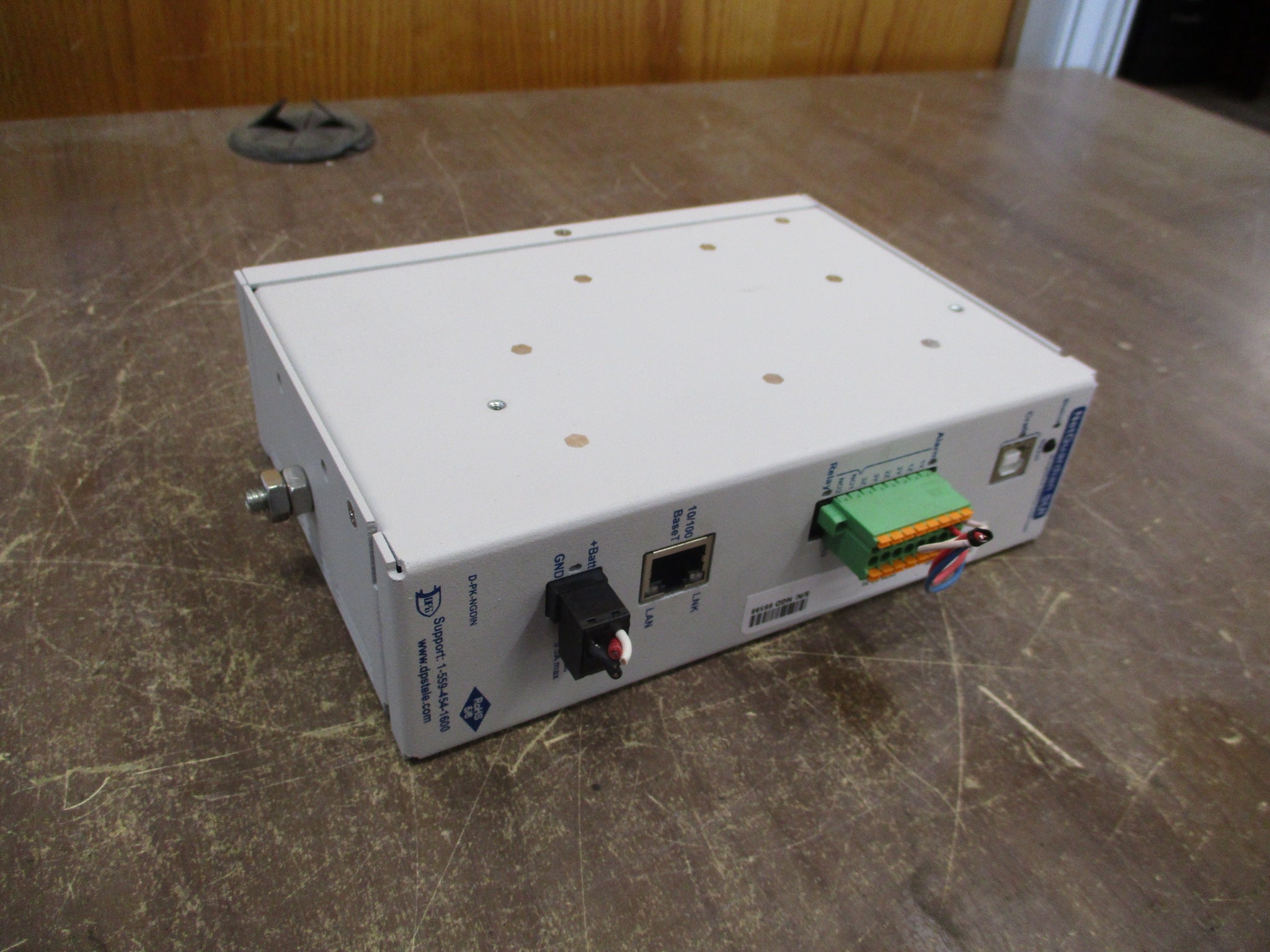 DPS Telecom NetGuardian SUI D-PK-NGDIN-12057.00002 12-24VDC 0.5A Used